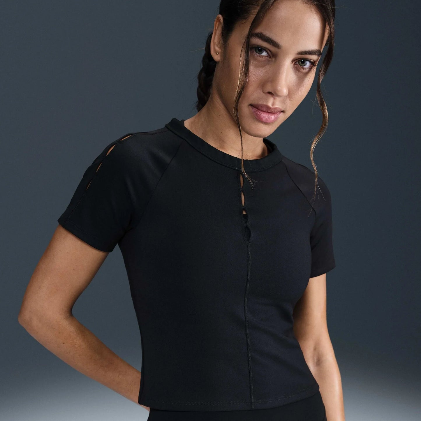 Дамски топ Nike One Fitted Top