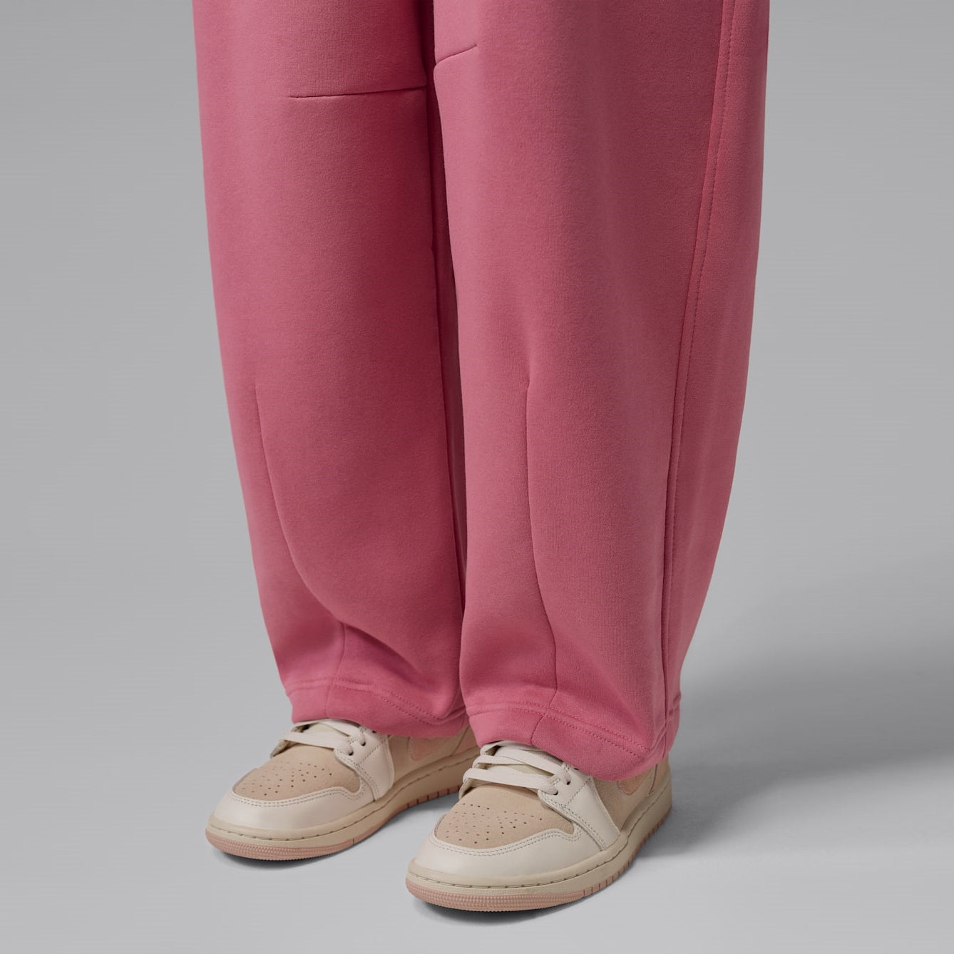 Дамски панталон Jordan Brooklyn Wide-Leg Trousers - IM7301-667 детайл качоли