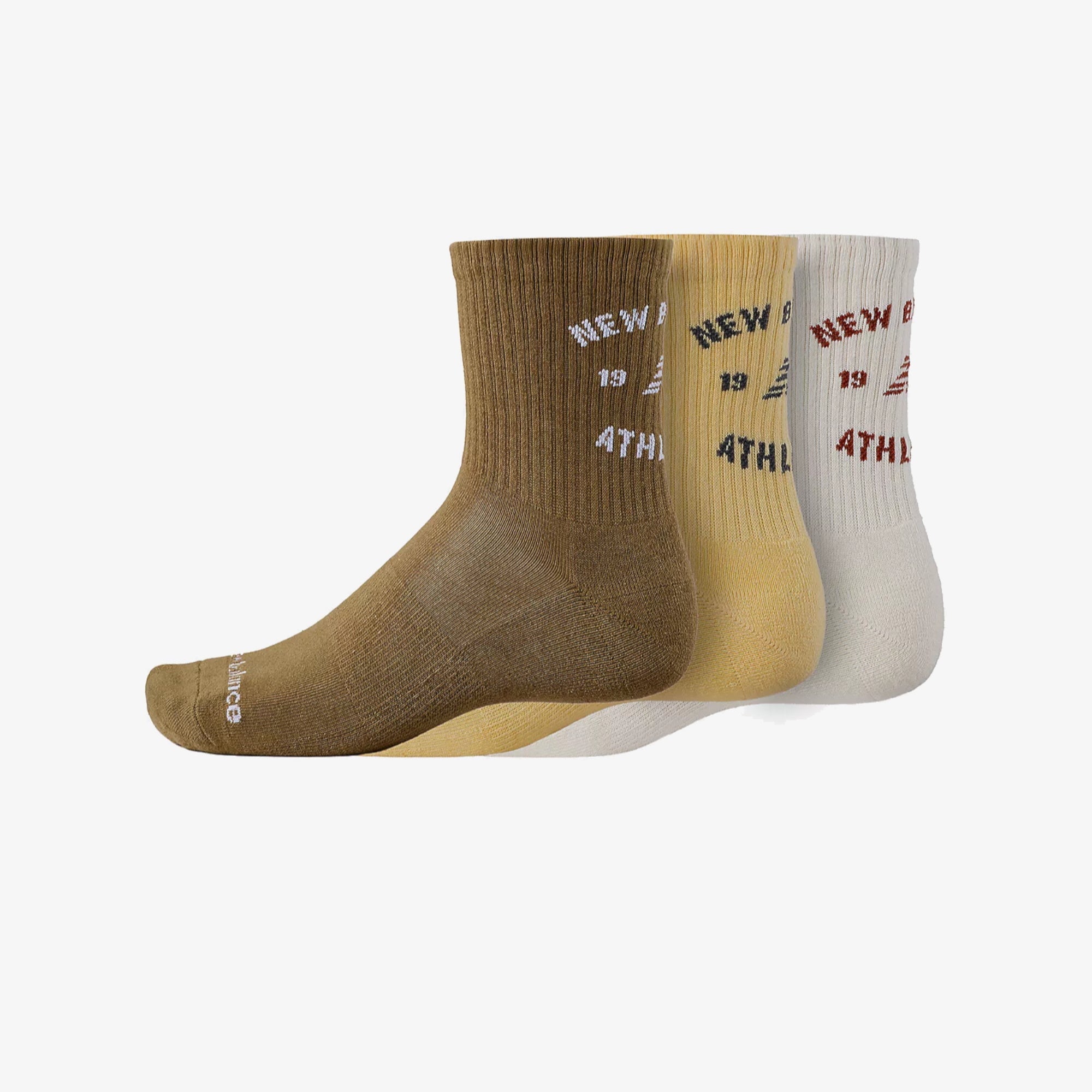 Чорапи New Balance Graphic Quarter Crew Socks (3 Pairs) - AC9932PAS2