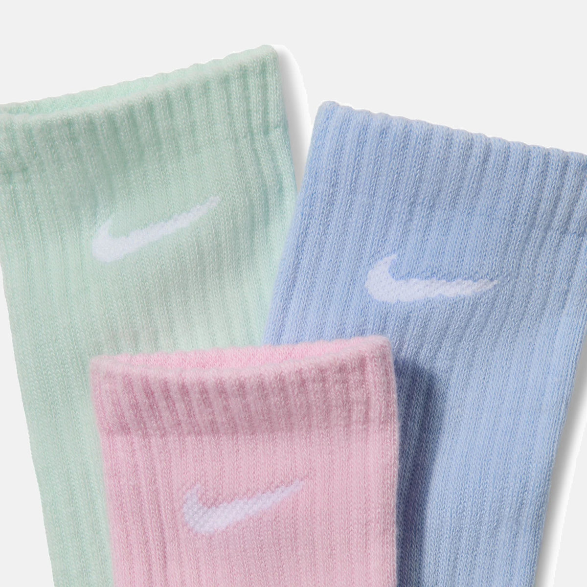 Чорапи Nike Everyday Cushioned Training Crew Socks (3 Pairs) - SX7664-906 детайл лого