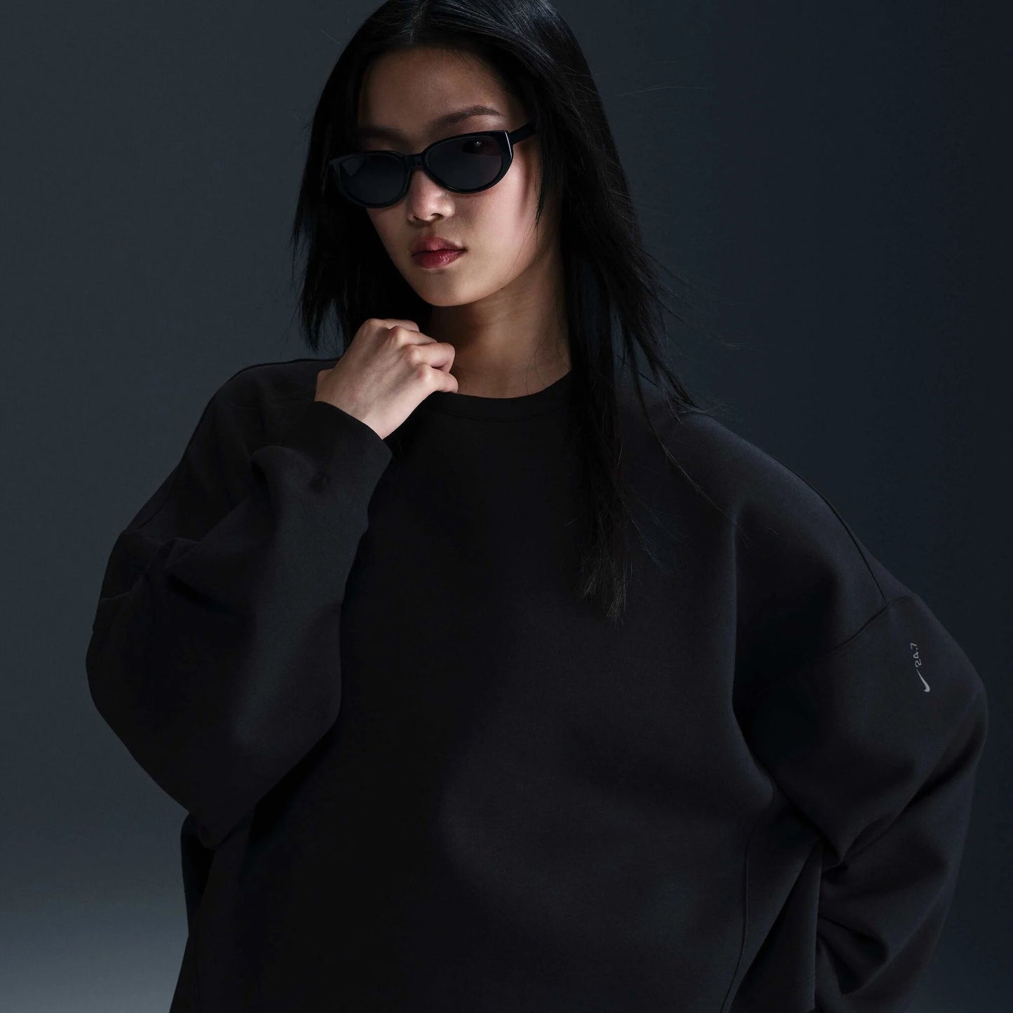 Дамска блуза Nike 24.7 ImpossiblySoft Oversized Top - Airhouse