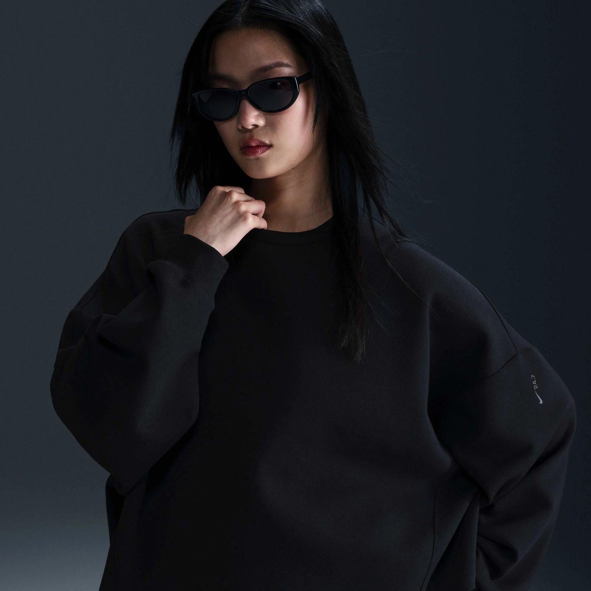 Дамска блуза Nike 24.7 ImpossiblySoft Oversized Top - Airhouse