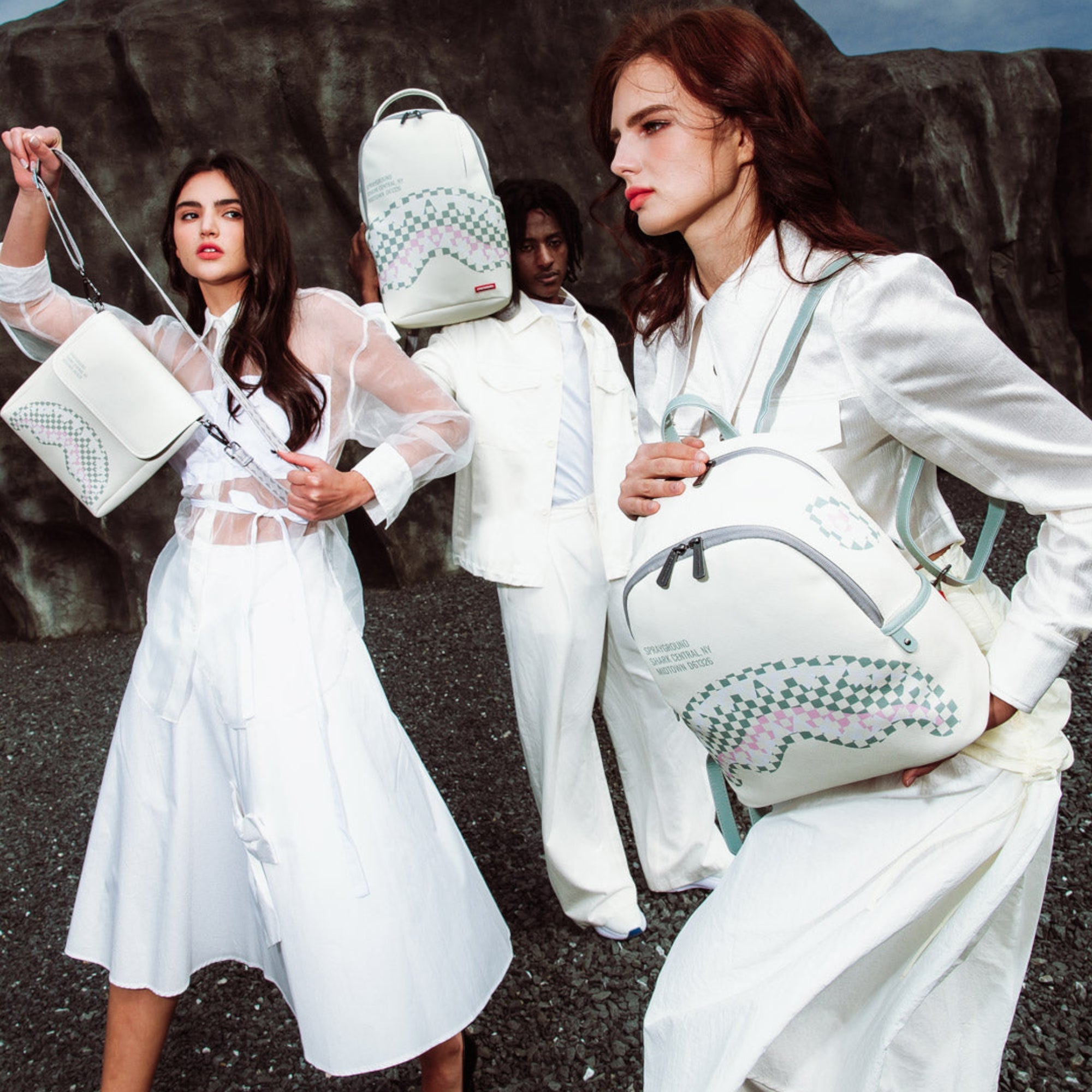 Дамска раница Sprayground Shark Central Backpack - Airhouse