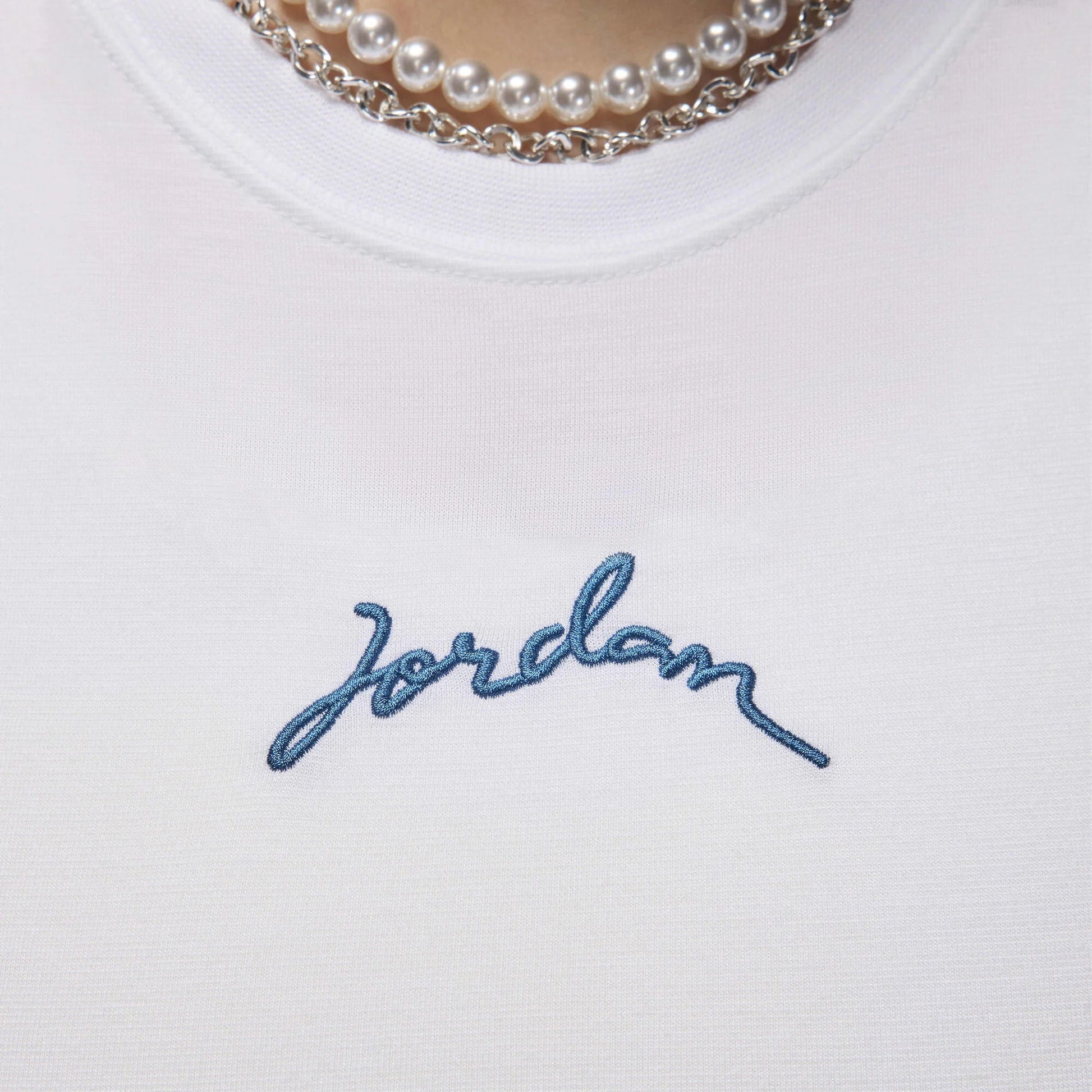 Дамска тениска Jordan Slim Cropped T-Shirt - Airhouse