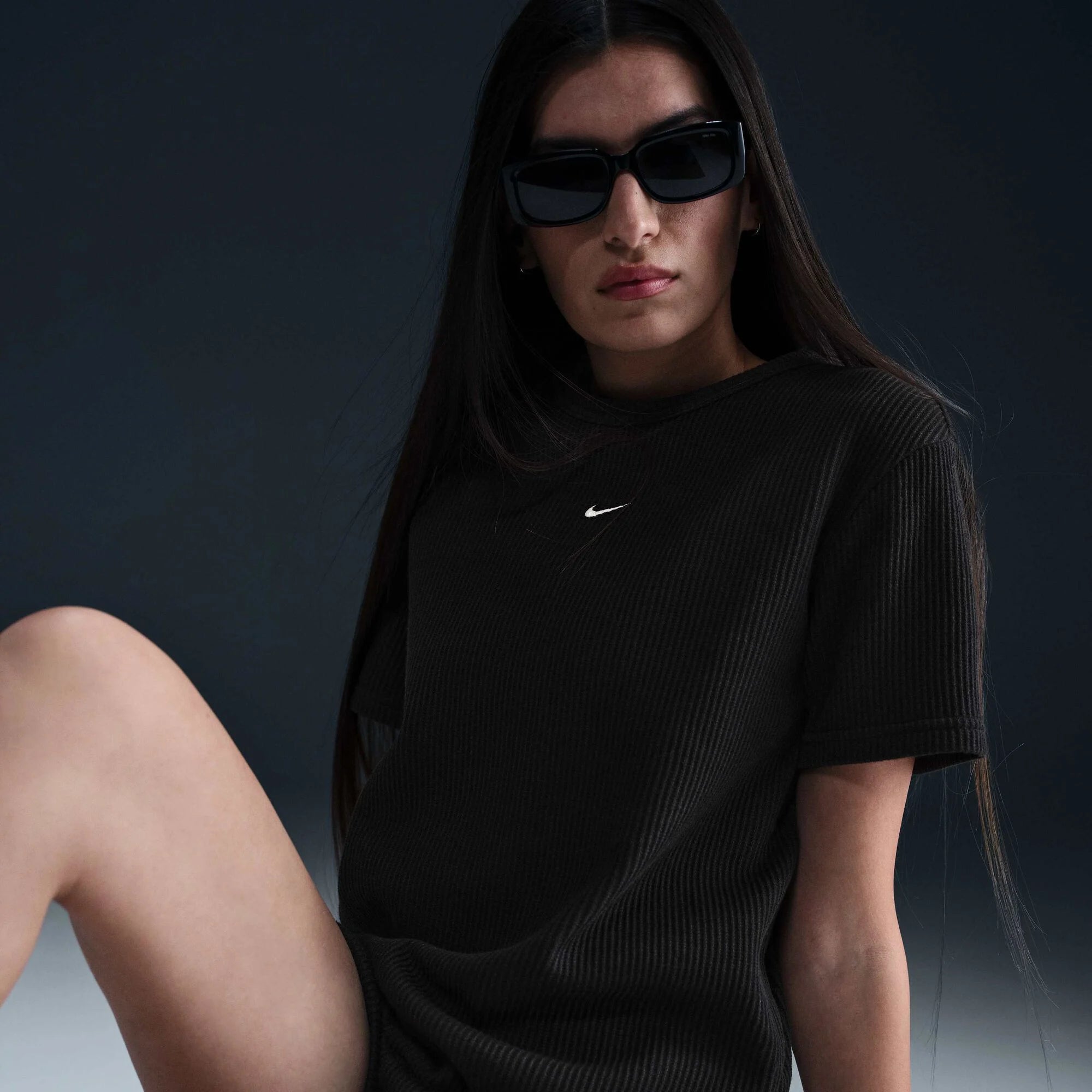 Дамска тениска Nike Chill Waffle Top - Airhouse