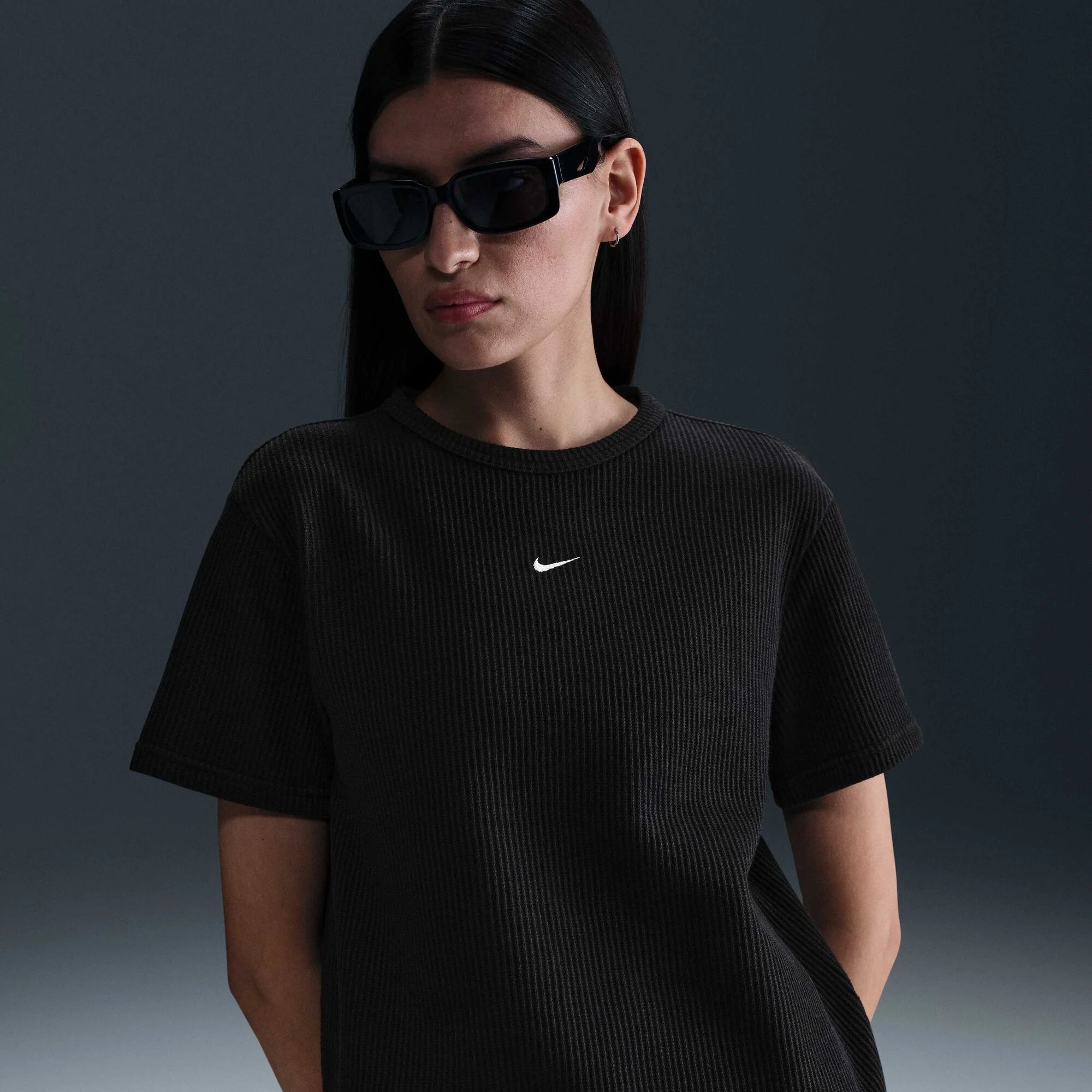 Дамска тениска Nike Chill Waffle Top - Airhouse