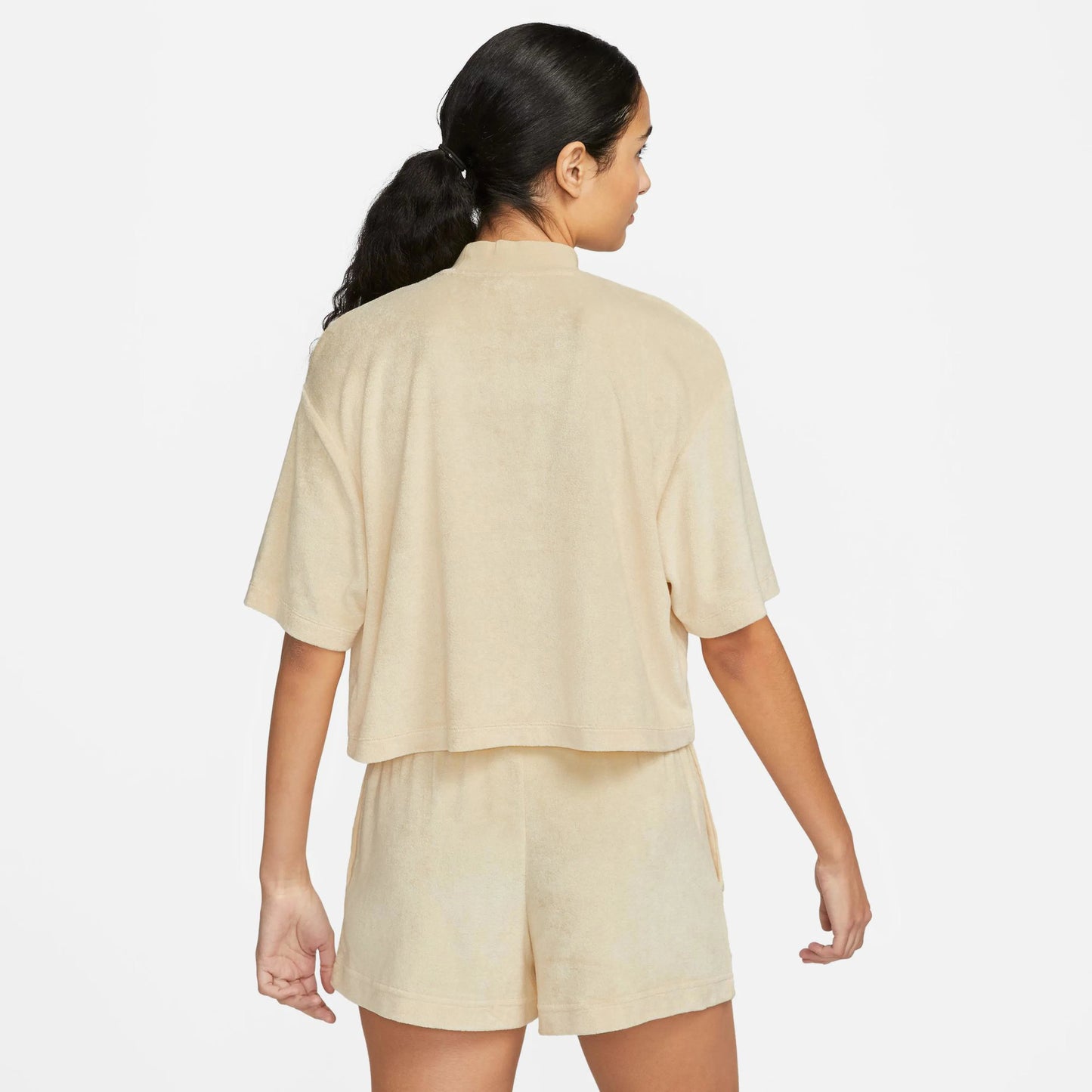 Дамска тениска Nike NSW Mock Neck Terry Top - Airhouse