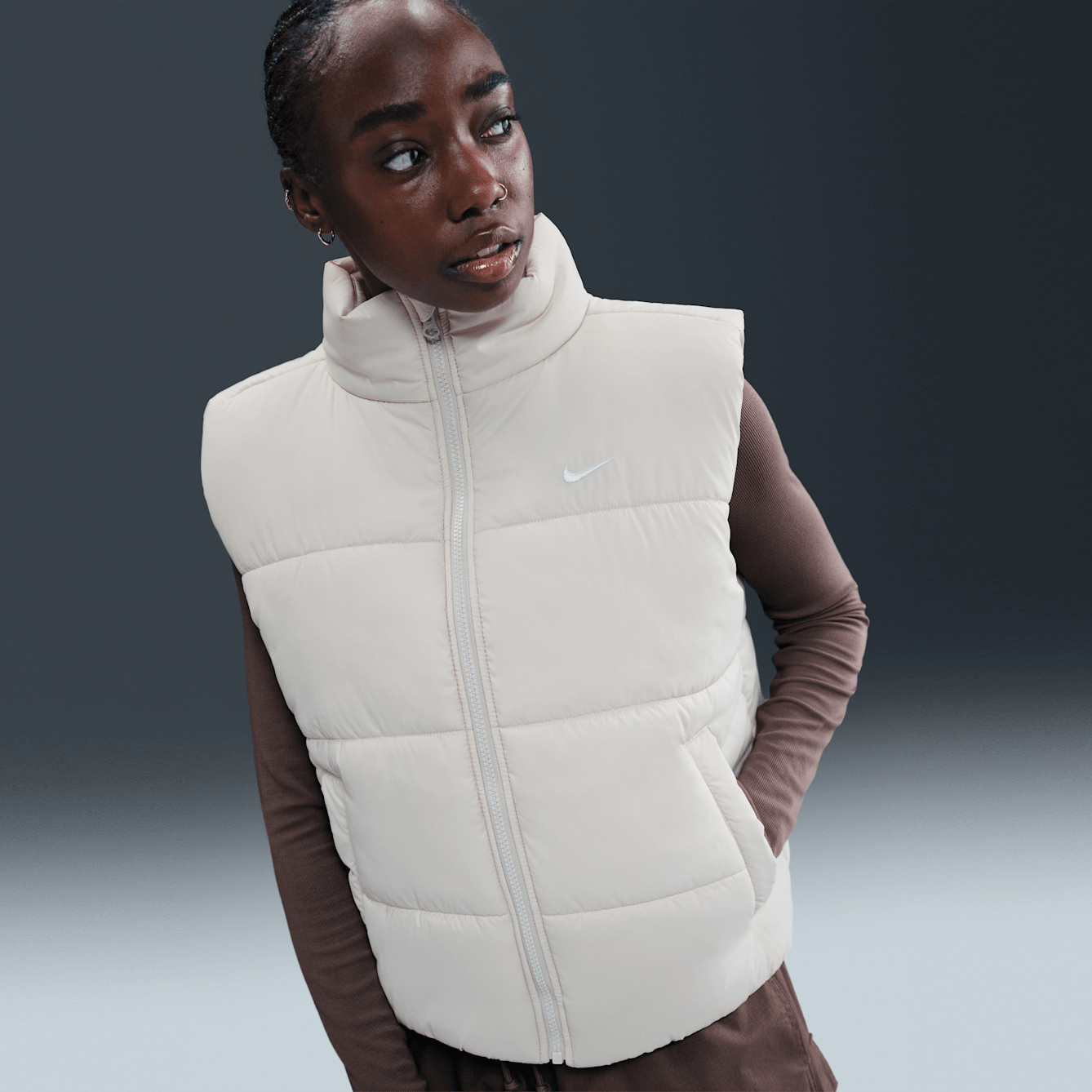 Дамски елек Nike Classic Puffer Gilet - Airhouse