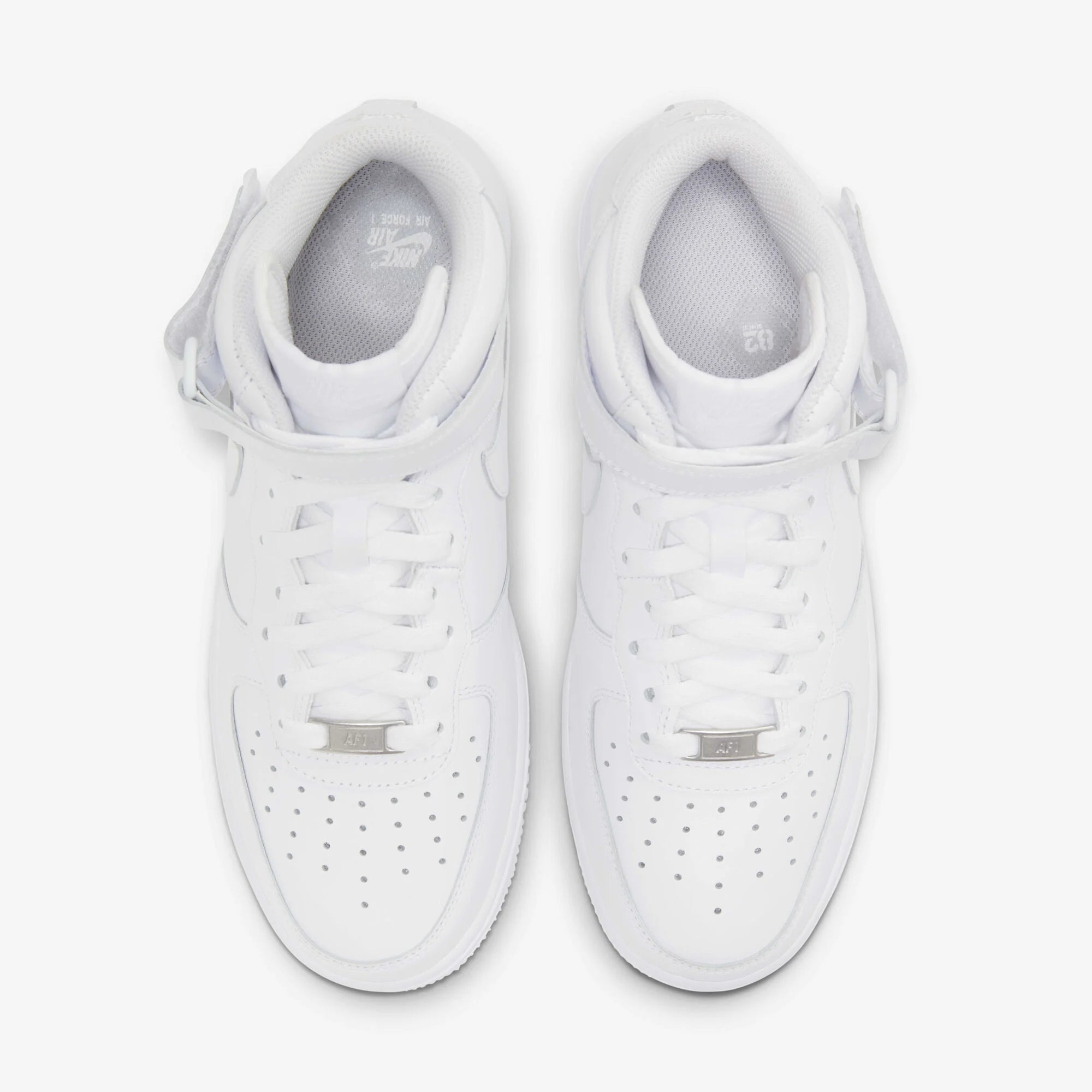 Дамски кецове Nike Air Force 1 '07 Mid - DD9625-100 отгоре