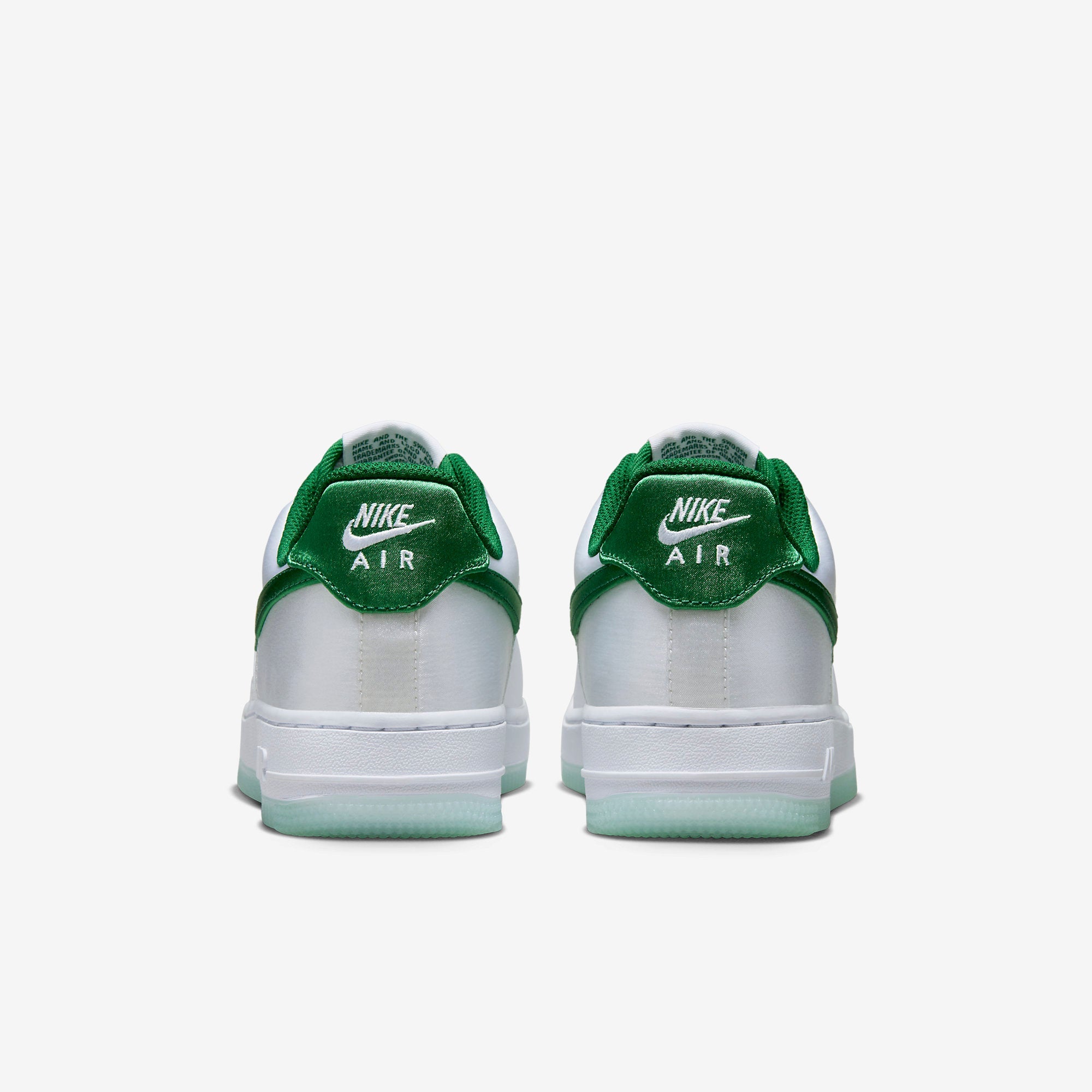 Дамски кецове Nike Air Force 1 Low Satin - DX6541-101 отзад