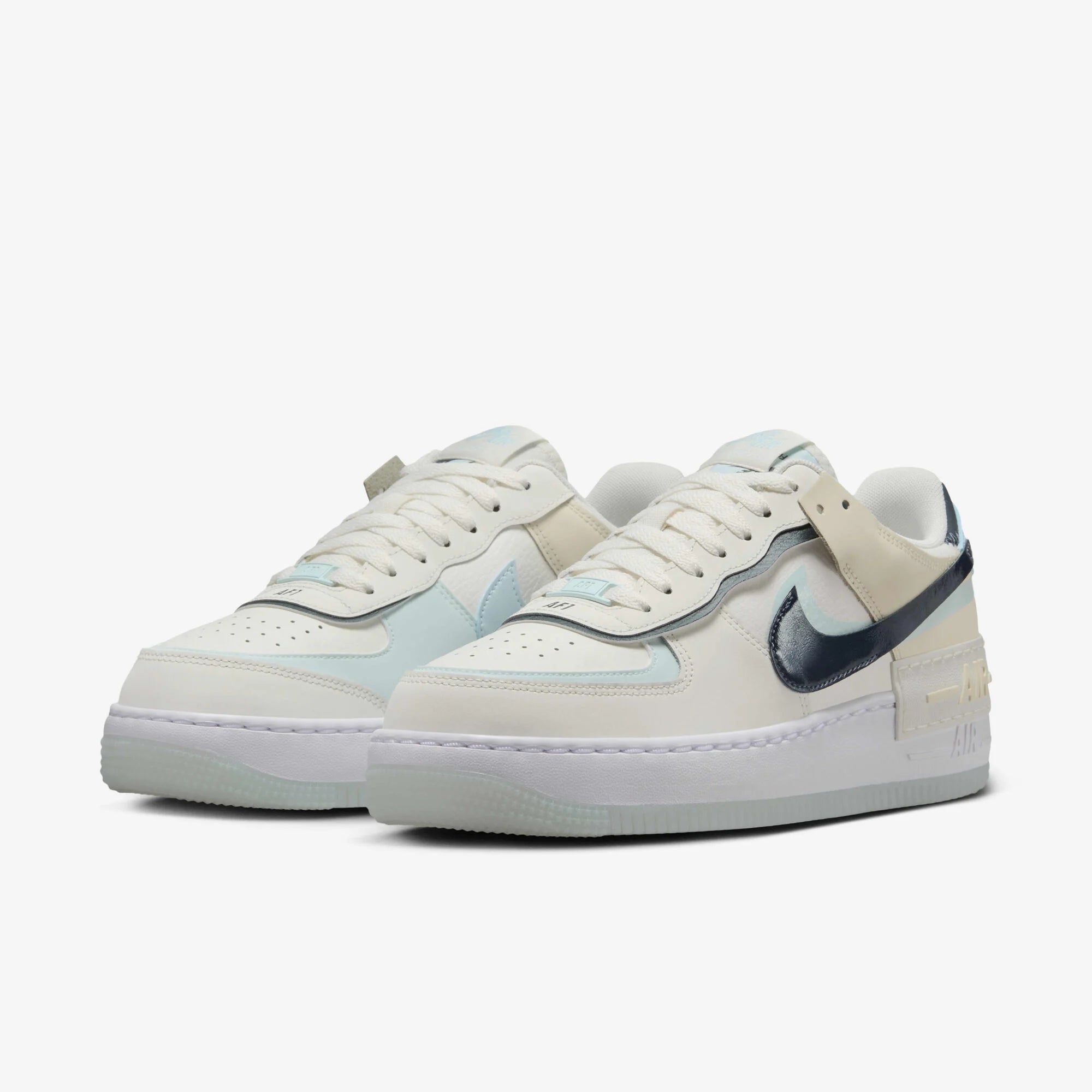 Дамски кецове Nike Air Force 1 Shadow - DZ1847-107 отпред