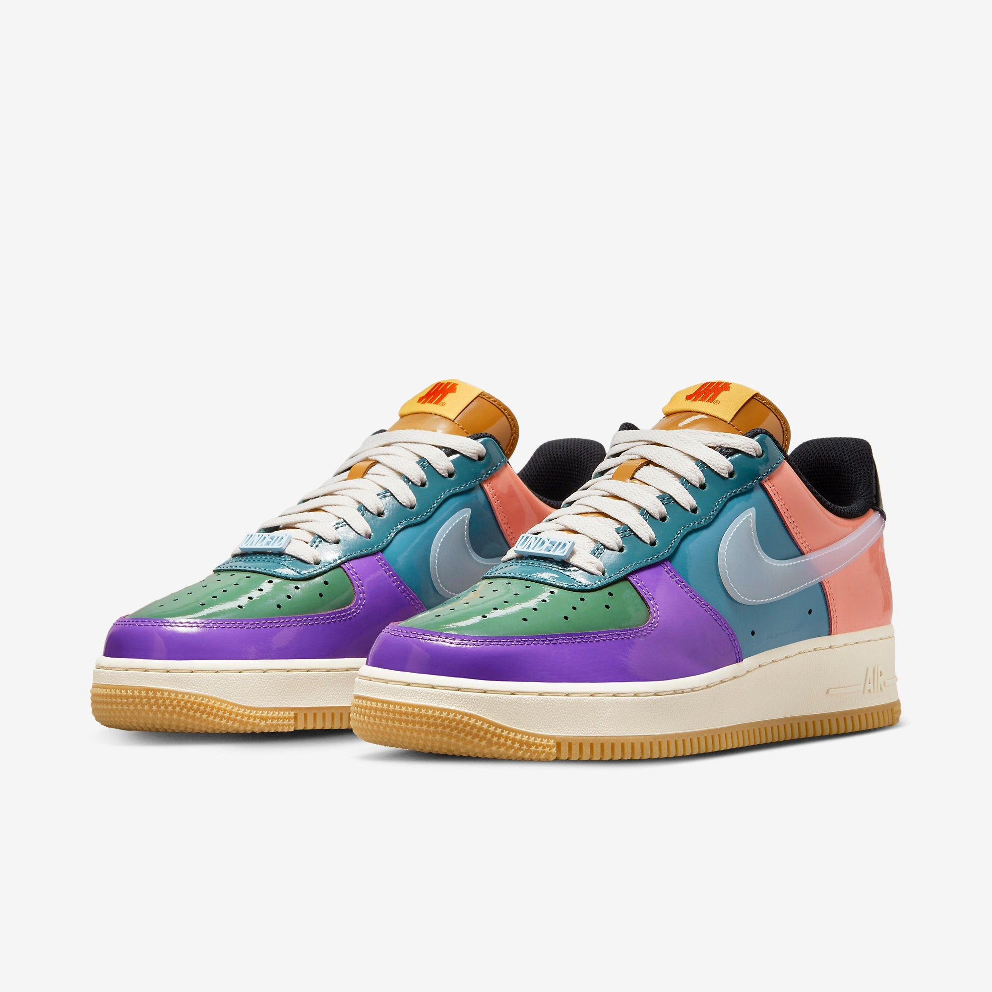 Дамски кецове Nike x UNDEFEATED Air Force 1 Low - DV5255-500 отпред