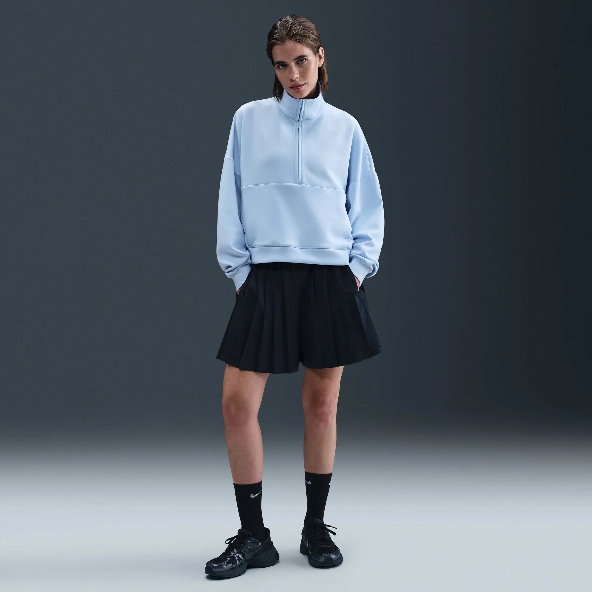 Дамски суитшърт Nike 24.7 ImpossiblySoft Top - Airhouse