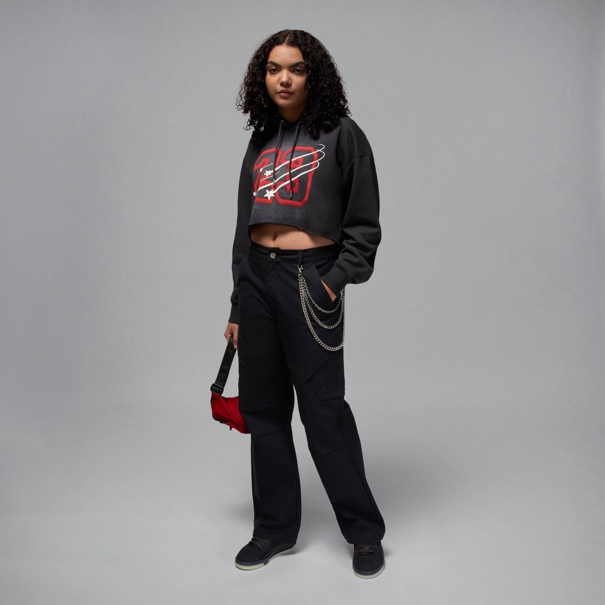 Дамско худи Jordan Flight Cropped Hoodie - Airhouse
