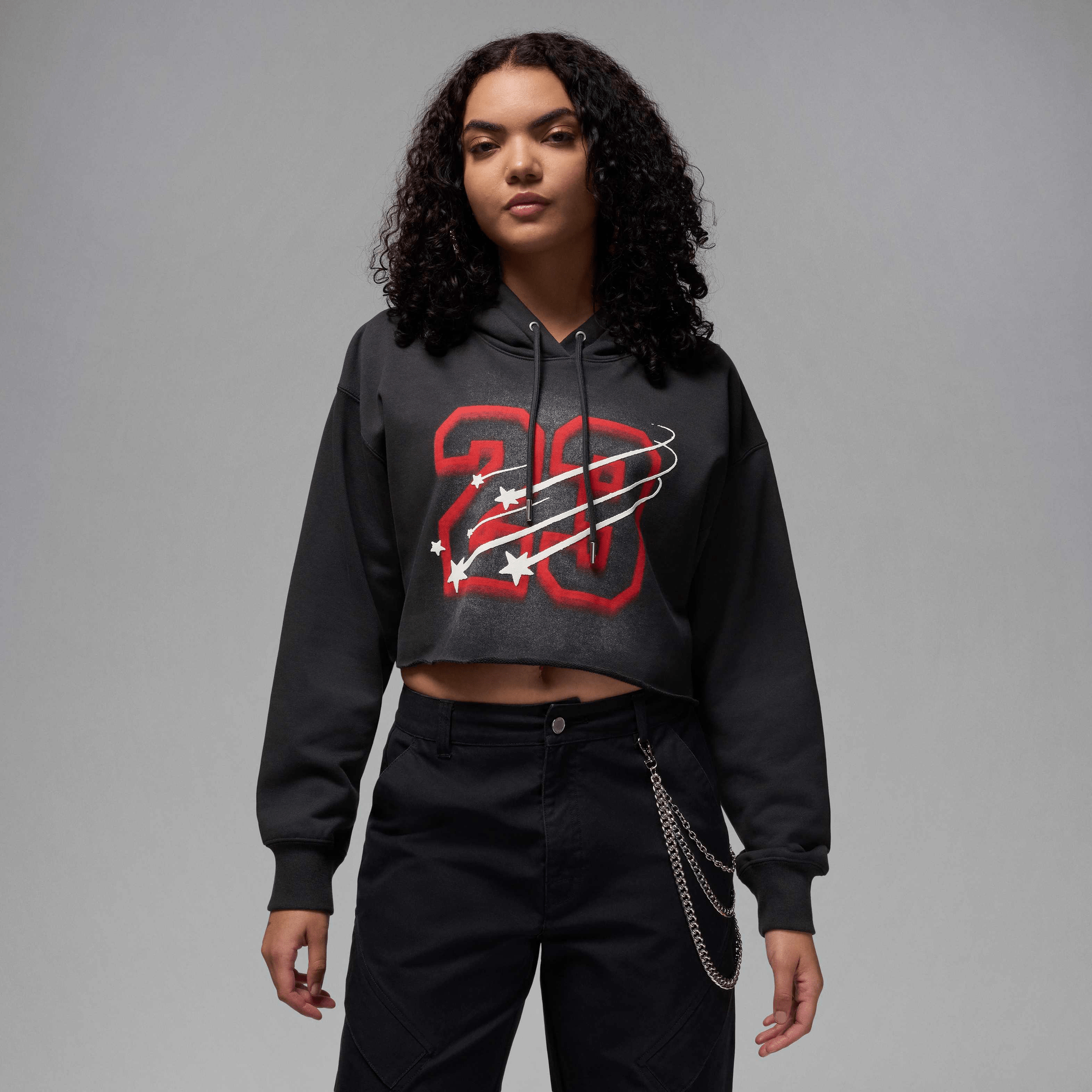 Дамско худи Jordan Flight Cropped Hoodie - Airhouse