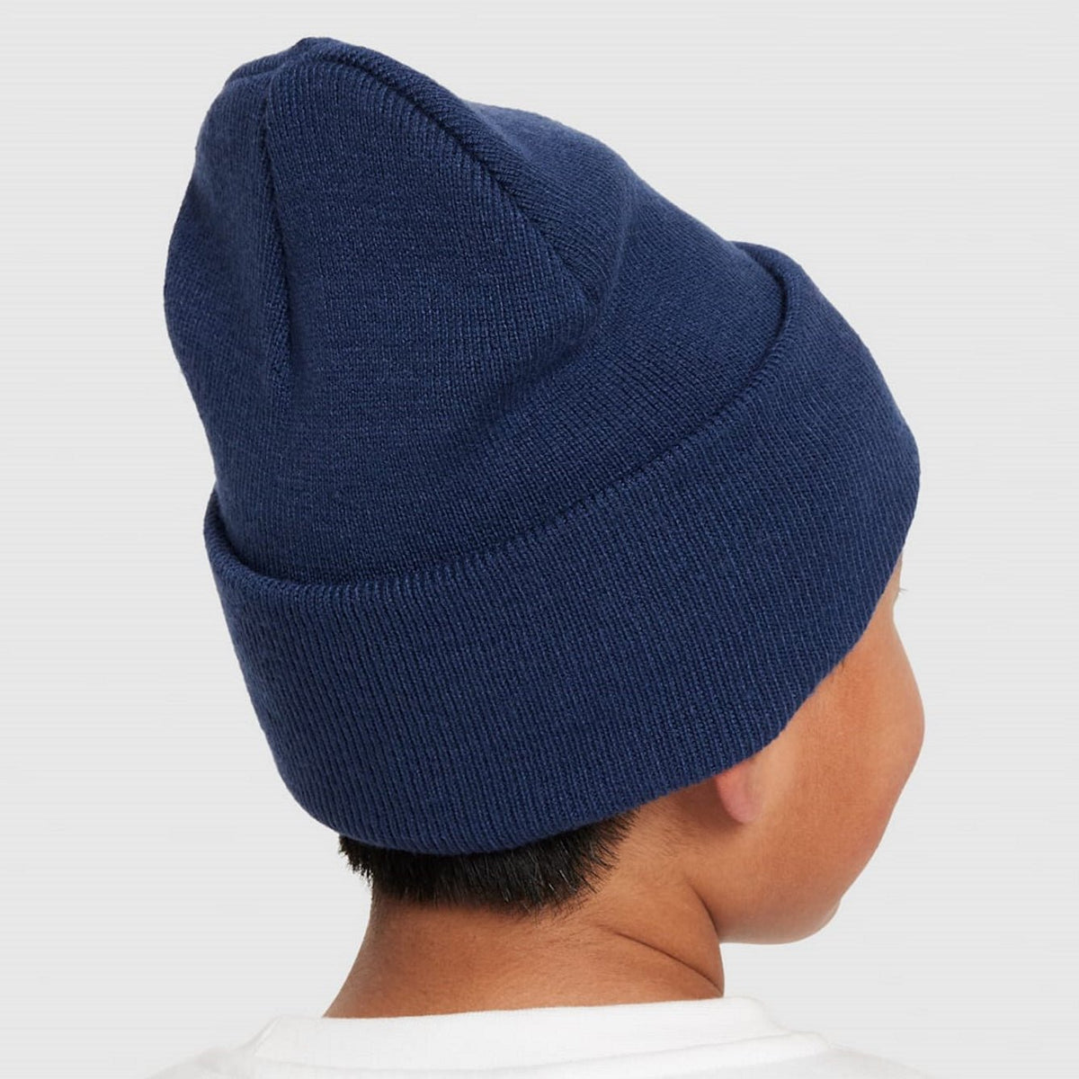 Детска шапка Nike Peak Beanie - HF5498-410 отзад
