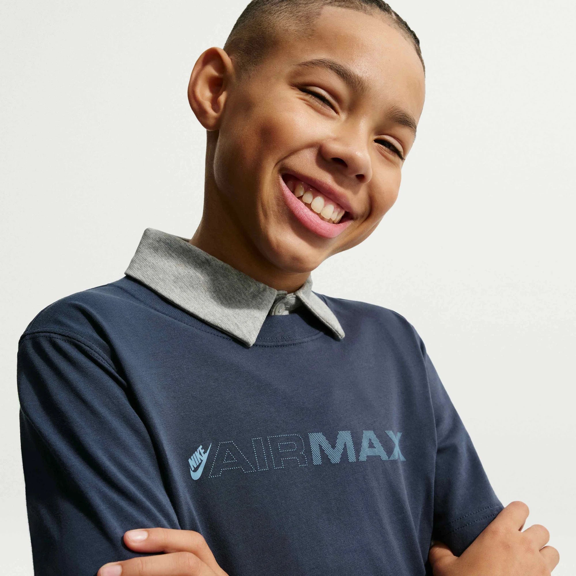 Детска тениска Nike Sportswear Air Max T-Shirt - IO1157-437 отпред