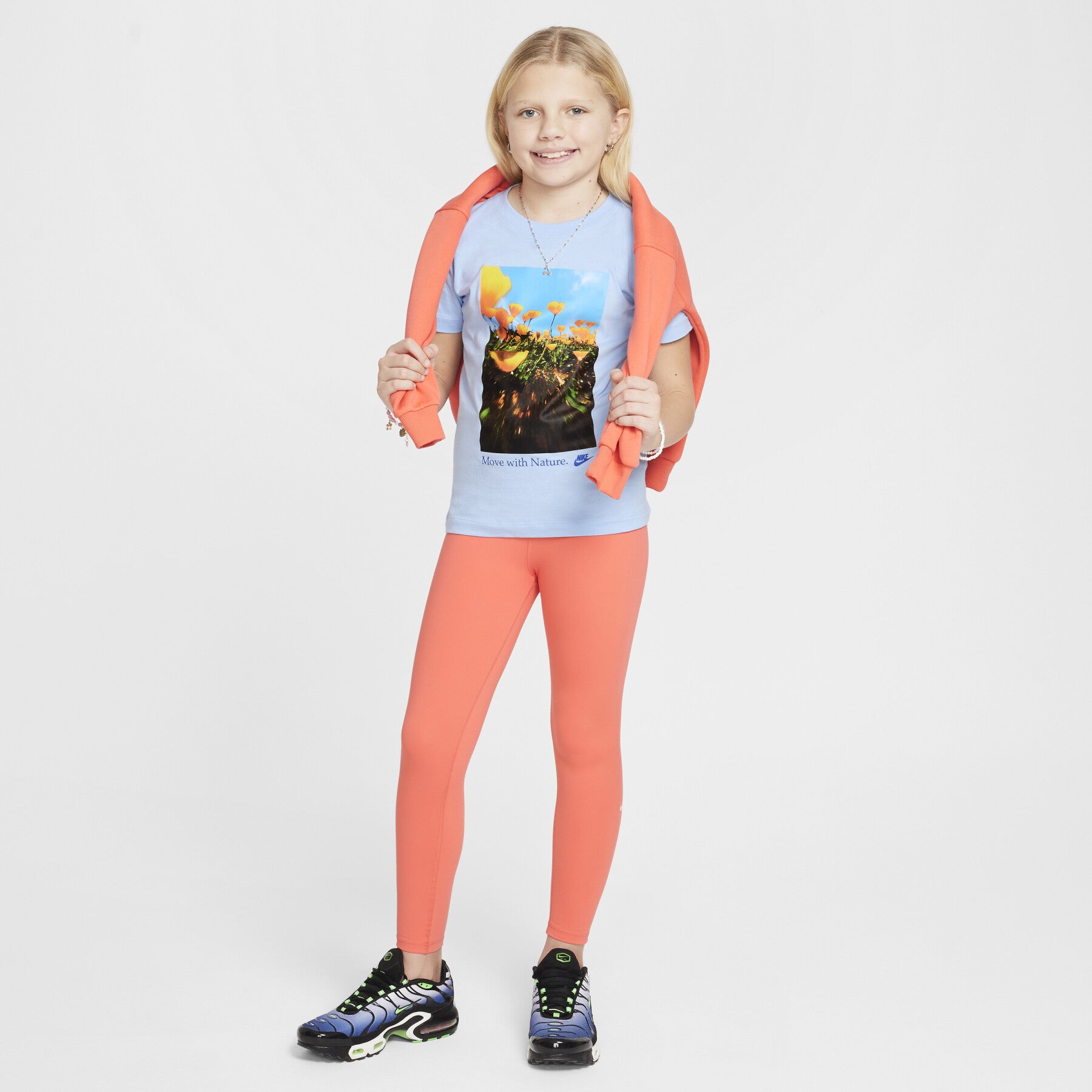 Детска тениска Nike Sportswear TD Poppy Tee - Airhouse