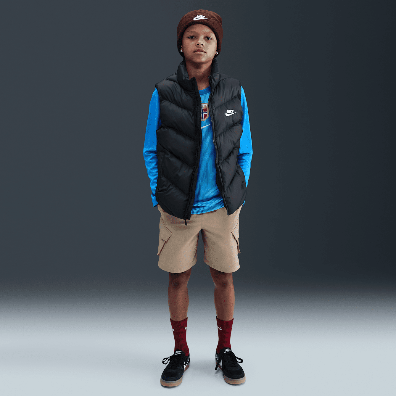 Детски елек Nike All Day Play Puffer Gilet - Airhouse