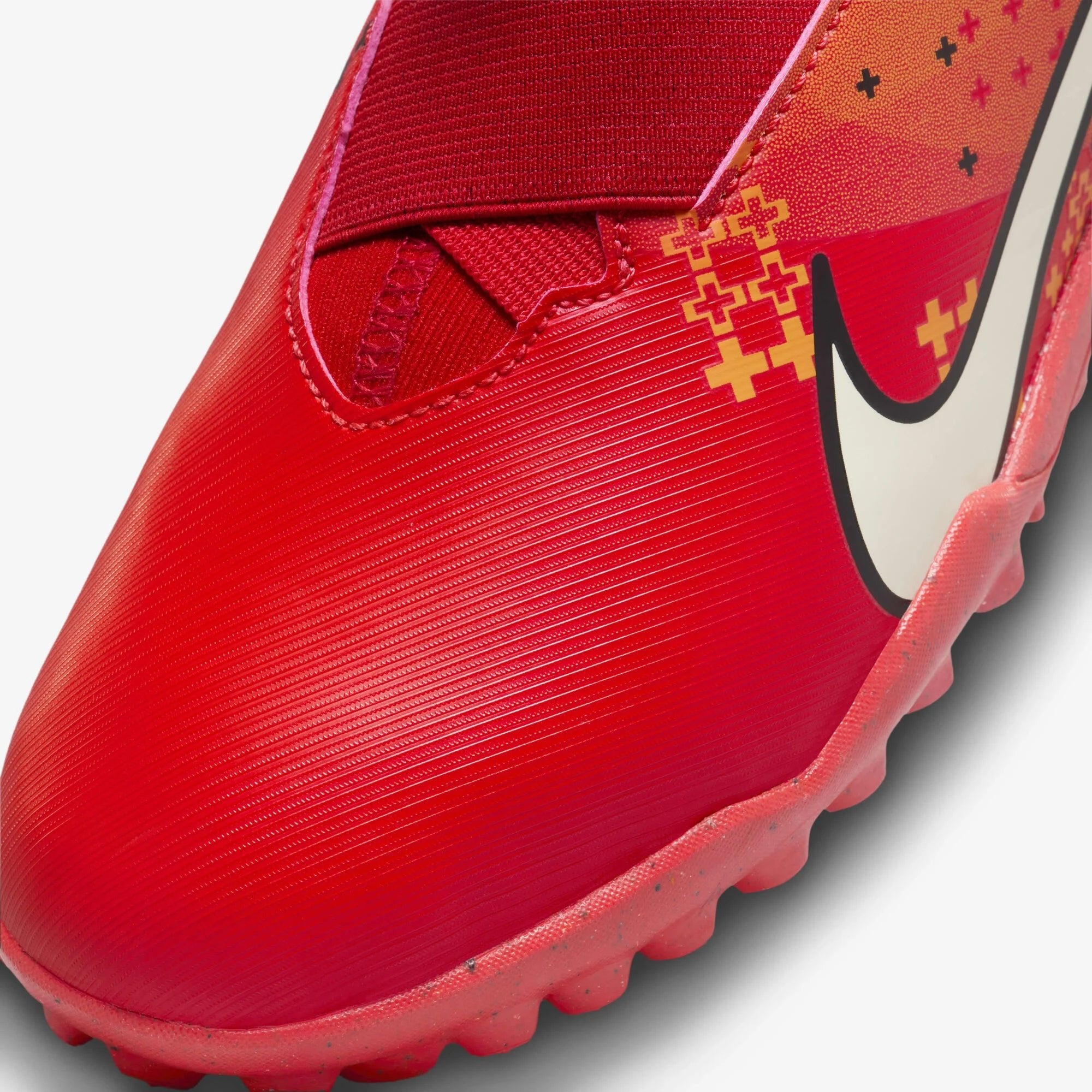 Детски футболни обувки Nike Jr. Superfly 9 Academy Mercurial Dream Speed TF - FJ0349-600 детайл отпред