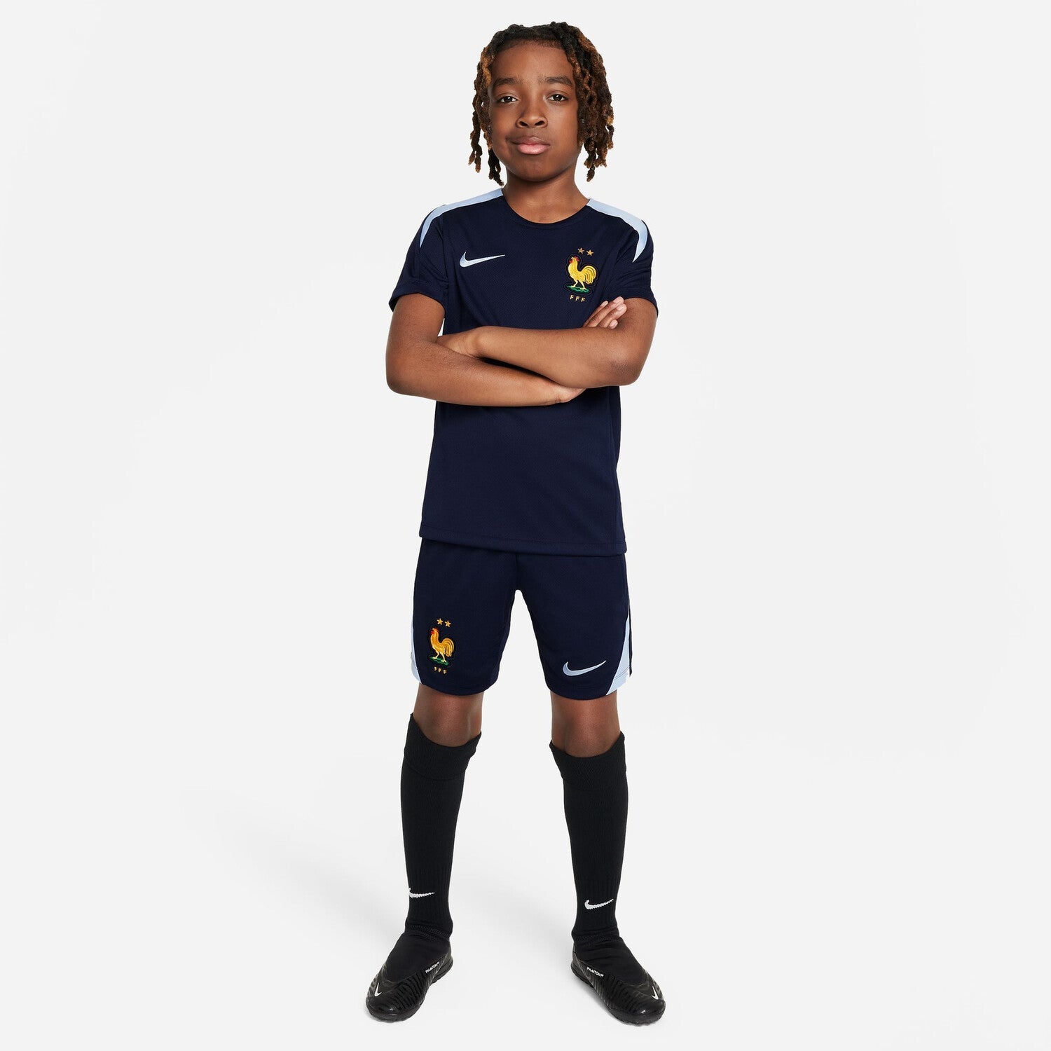 Детски къс панталон Nike FFF Dri-FIT Strike Shorts - FJ3047-499 модел отпред