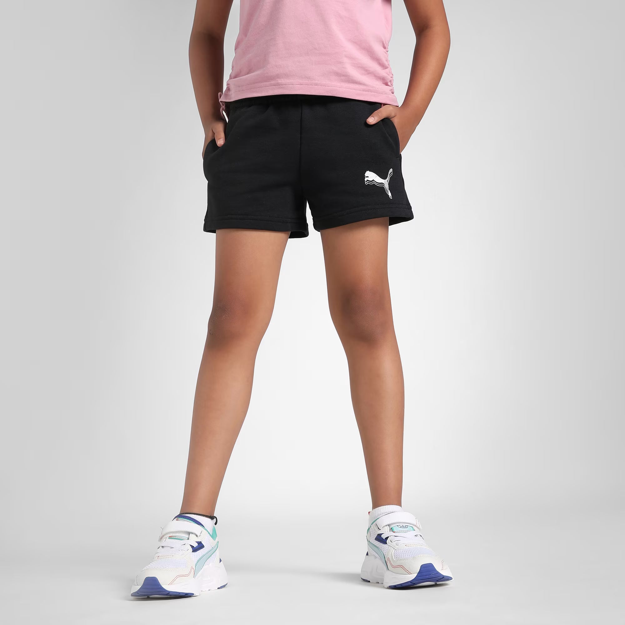 Детски къс панталон Puma ESS Metallic Shorts - Airhouse