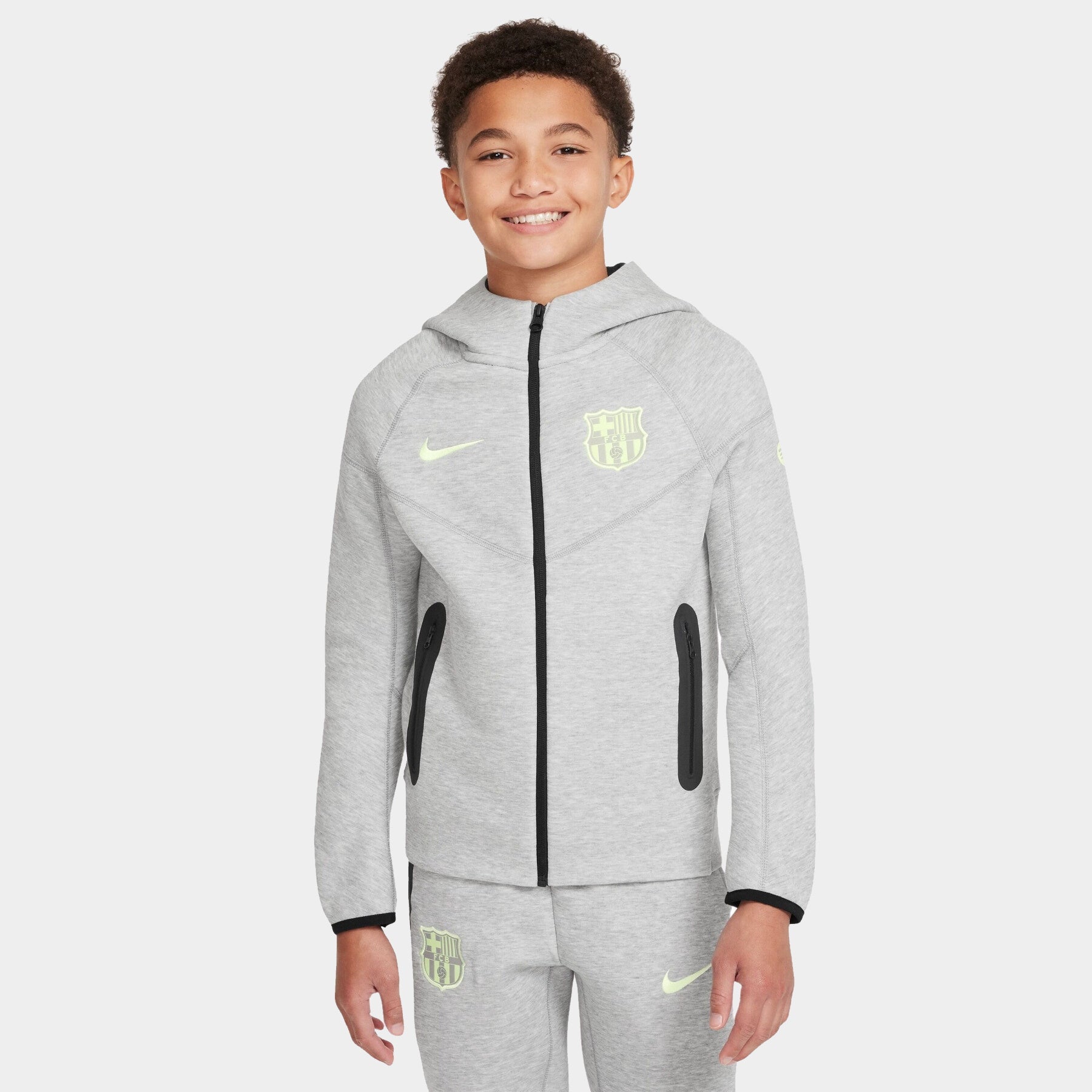 Детско худи Nike FCB Tech Fleece Hoodie - Airhouse