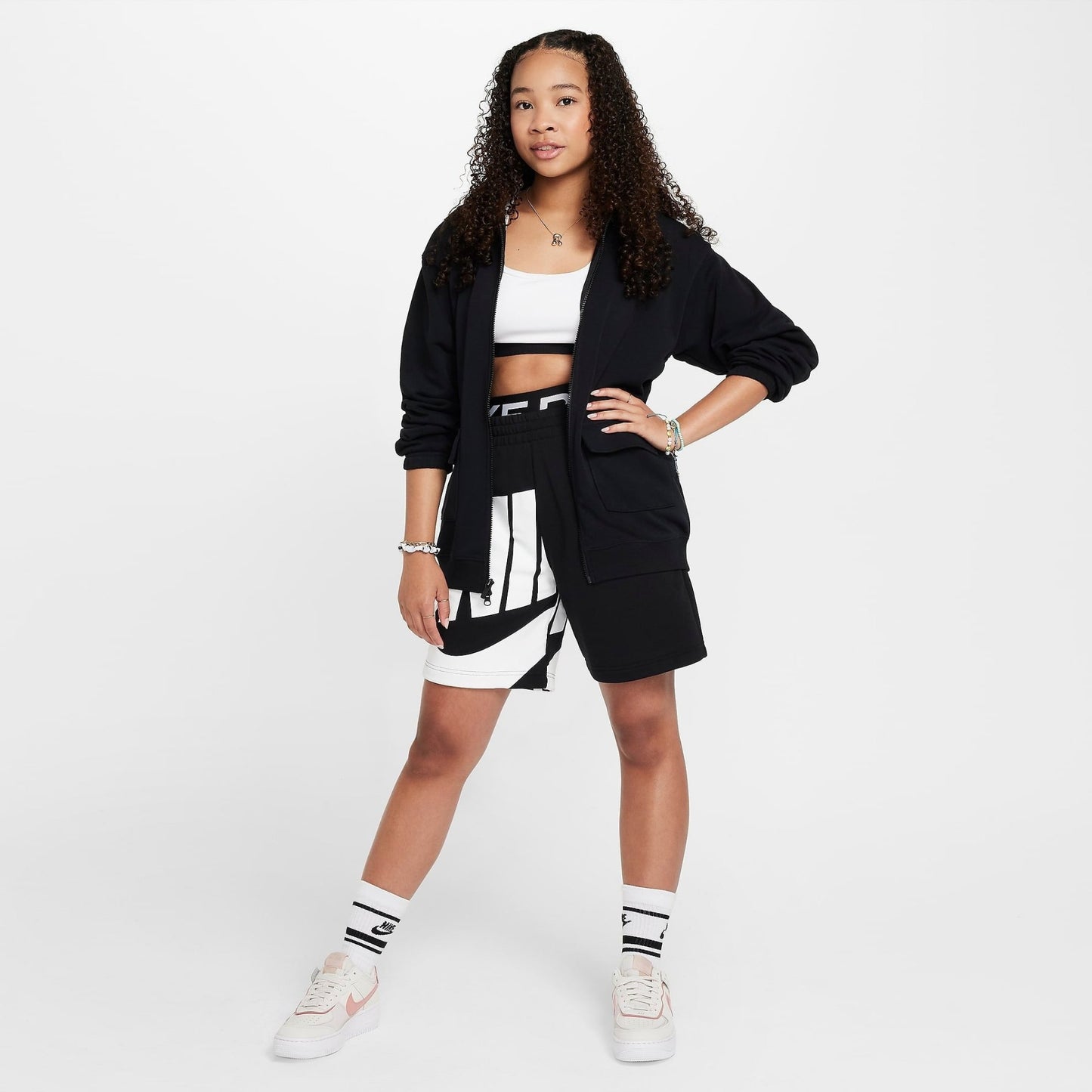 Детско худи Nike Sportswear Oversized Hoodie - Airhouse