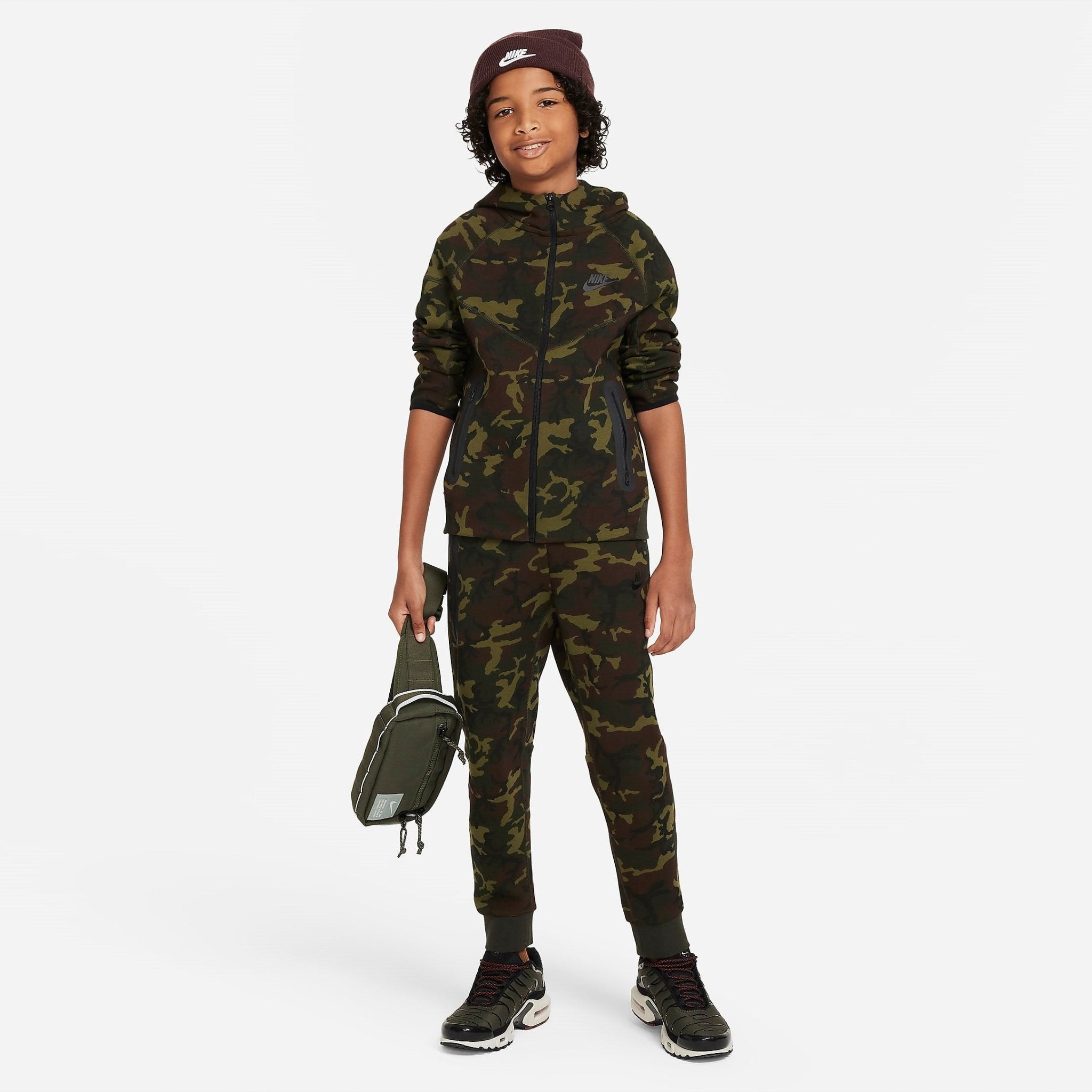 Детско худи Nike Tech Fleece Camo Hoodie - Airhouse