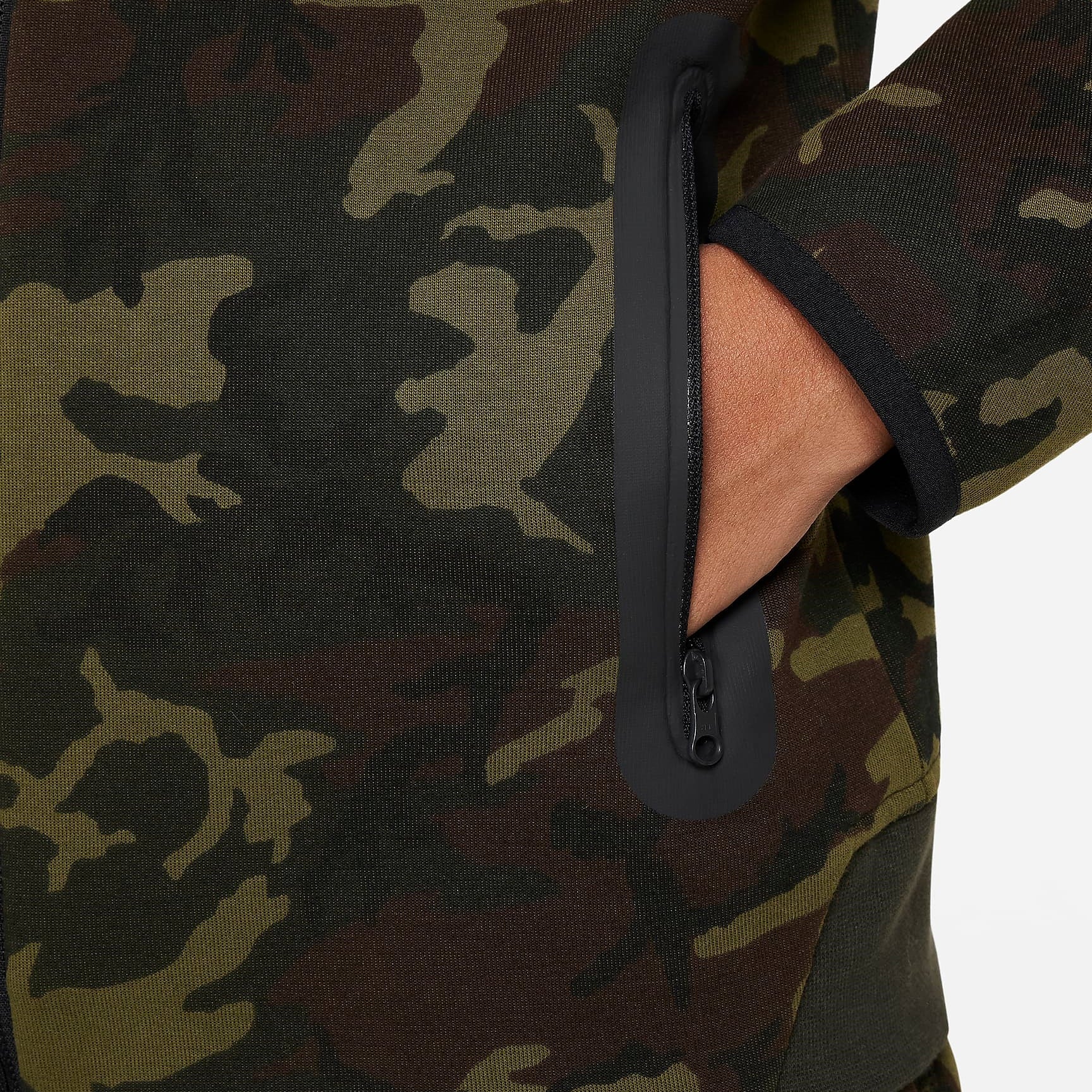 Детско худи Nike Tech Fleece Camo Hoodie - Airhouse