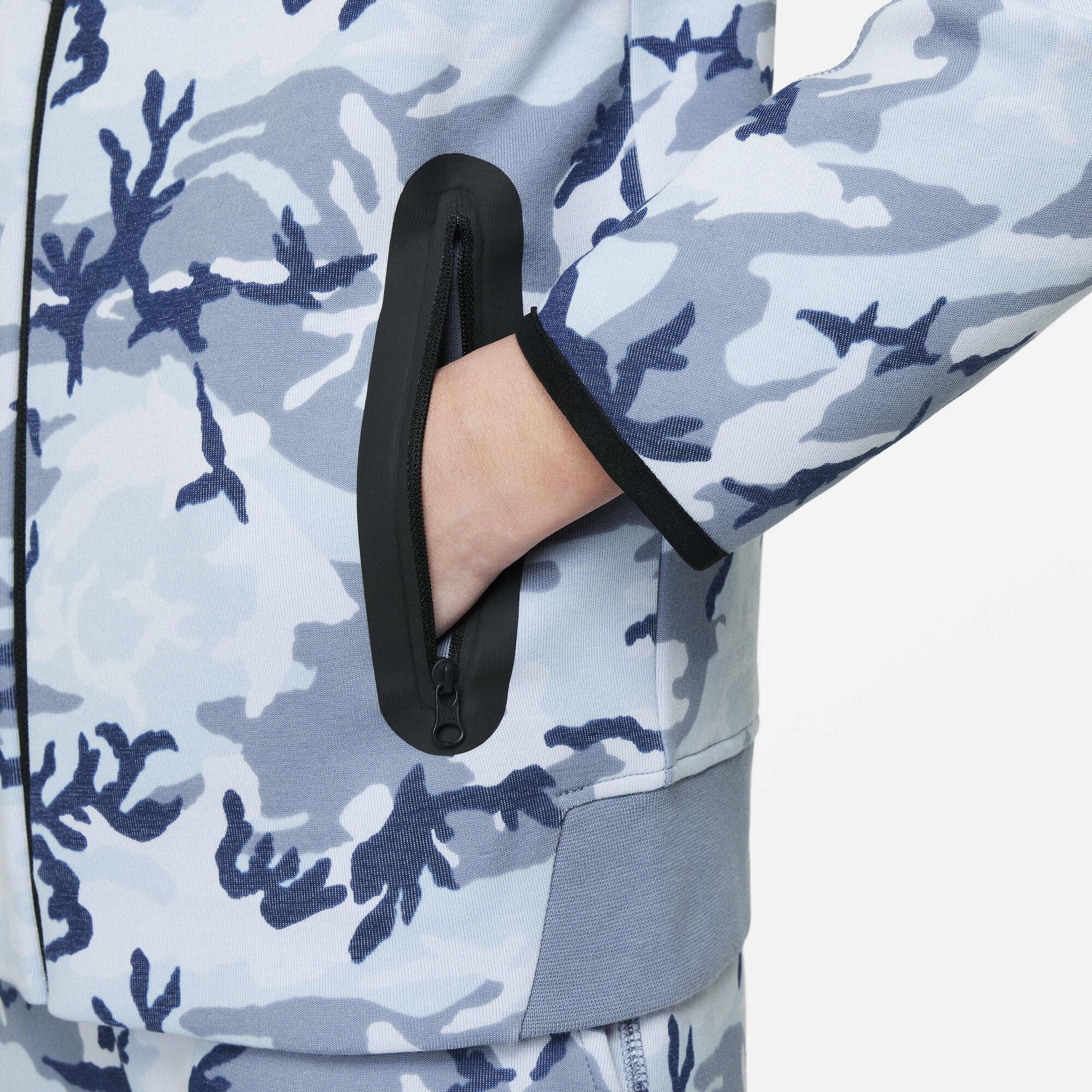 Детско худи Nike Tech Fleece Camo Hoodie - Airhouse