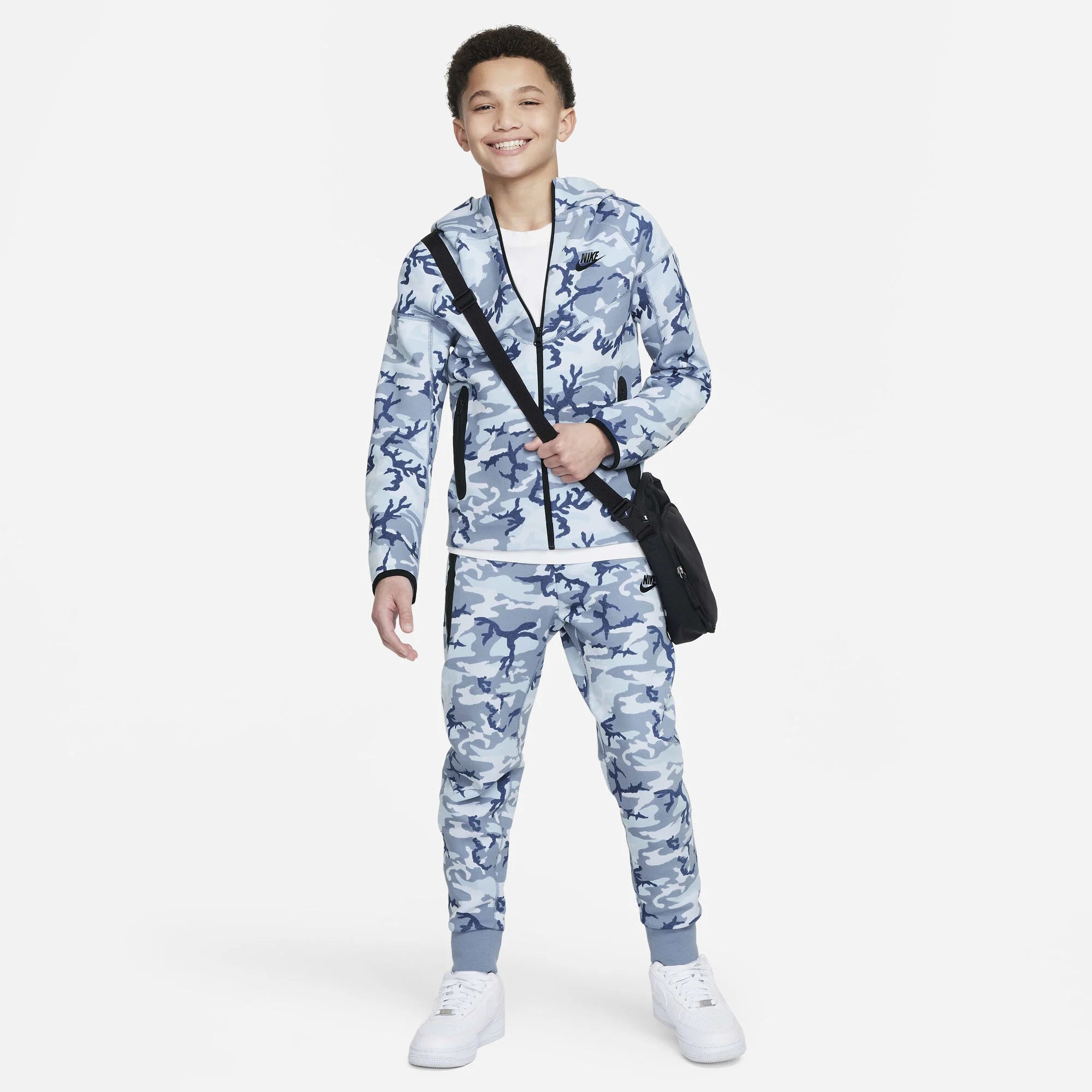 Детско худи Nike Tech Fleece Camo Hoodie - Airhouse