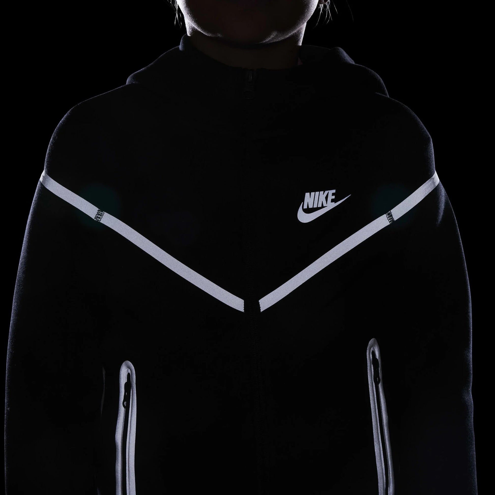 Детско худи Nike Tech Fleece Reflective Hoodie - Airhouse