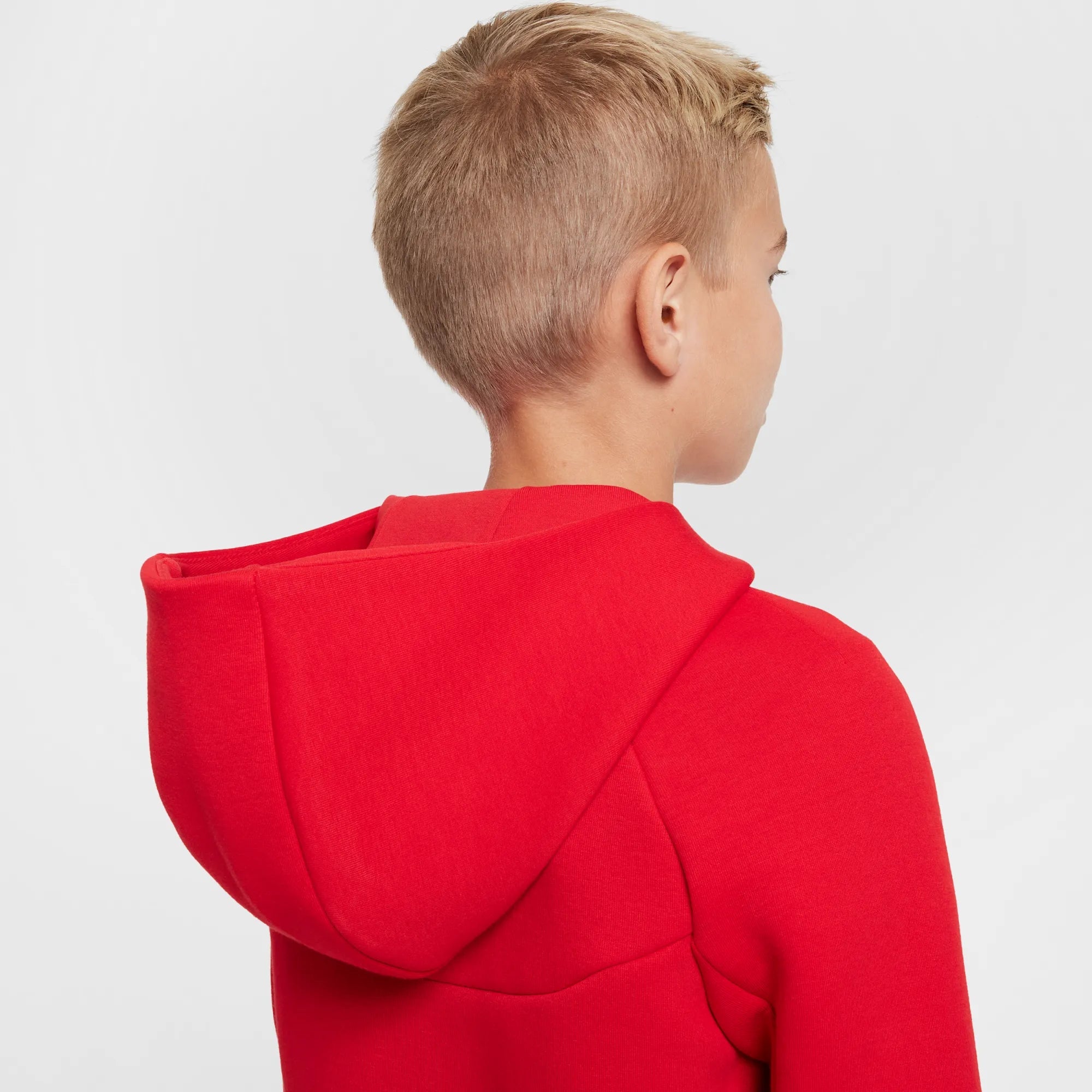Детско худи Nike Sportswear Tech Fleece Full-Zip Hoodie - HV5867-657 качулка