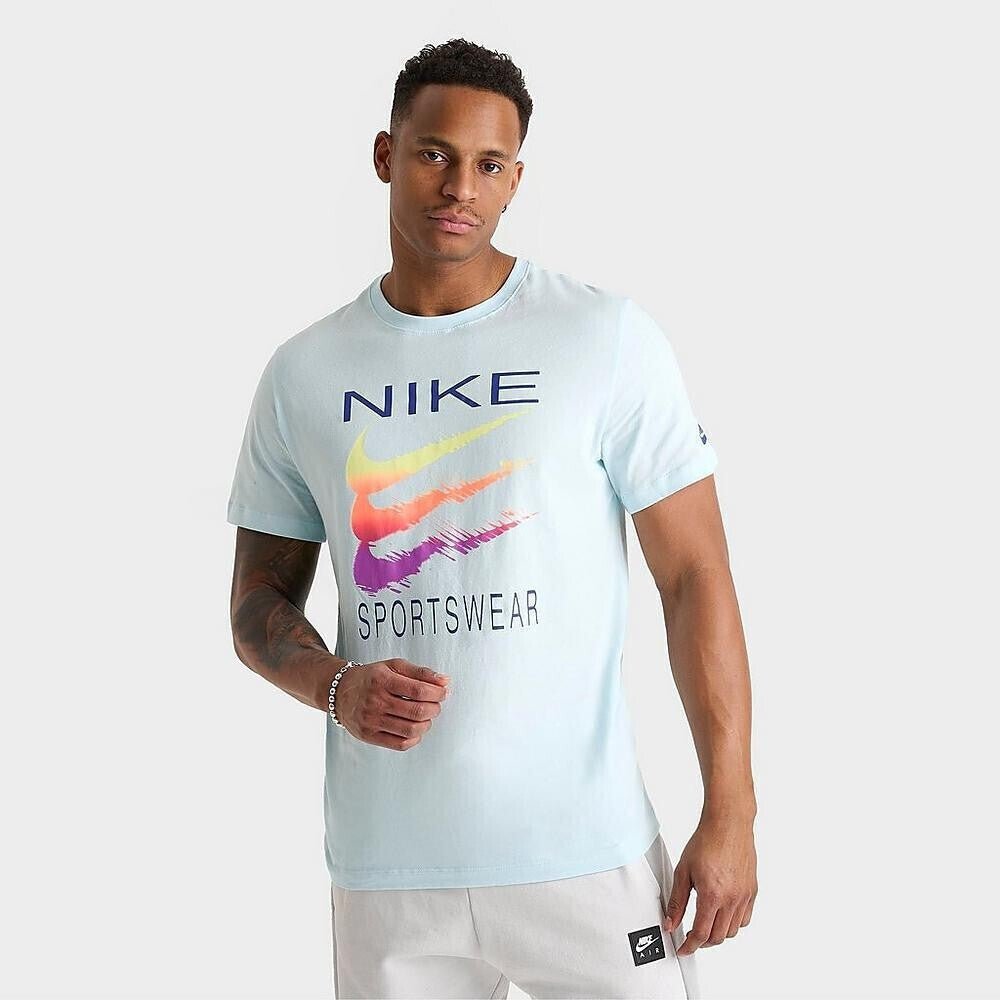 Мъжка тениска Nike Triple Swoosh T-shirt - Airhouse
