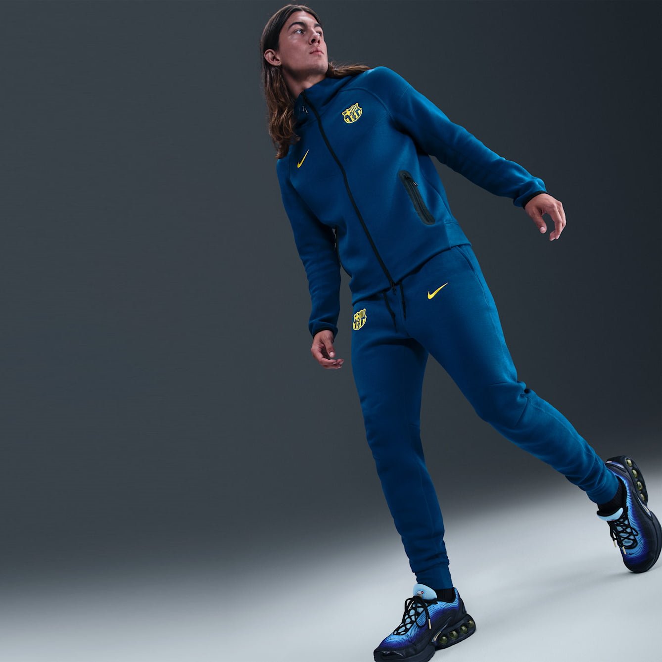 Мъжки джогър Nike FC Barcelona Football Joggers - Airhouse