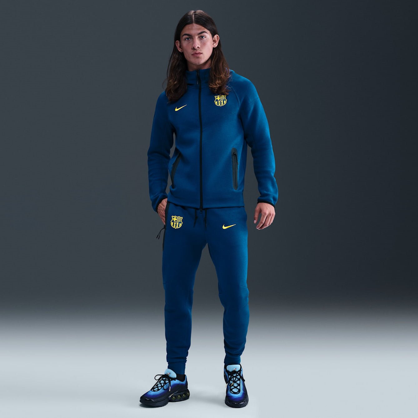 Мъжки джогър Nike FC Barcelona Football Joggers - Airhouse