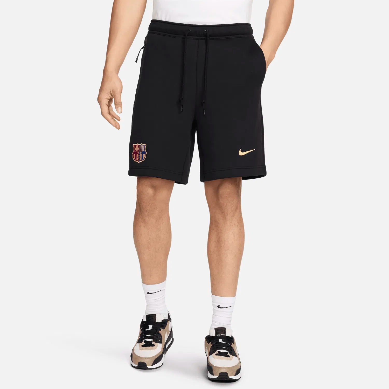 Мъжки къс панталон Nike F.C. Barcelona Tech Fleece Shorts - Airhouse