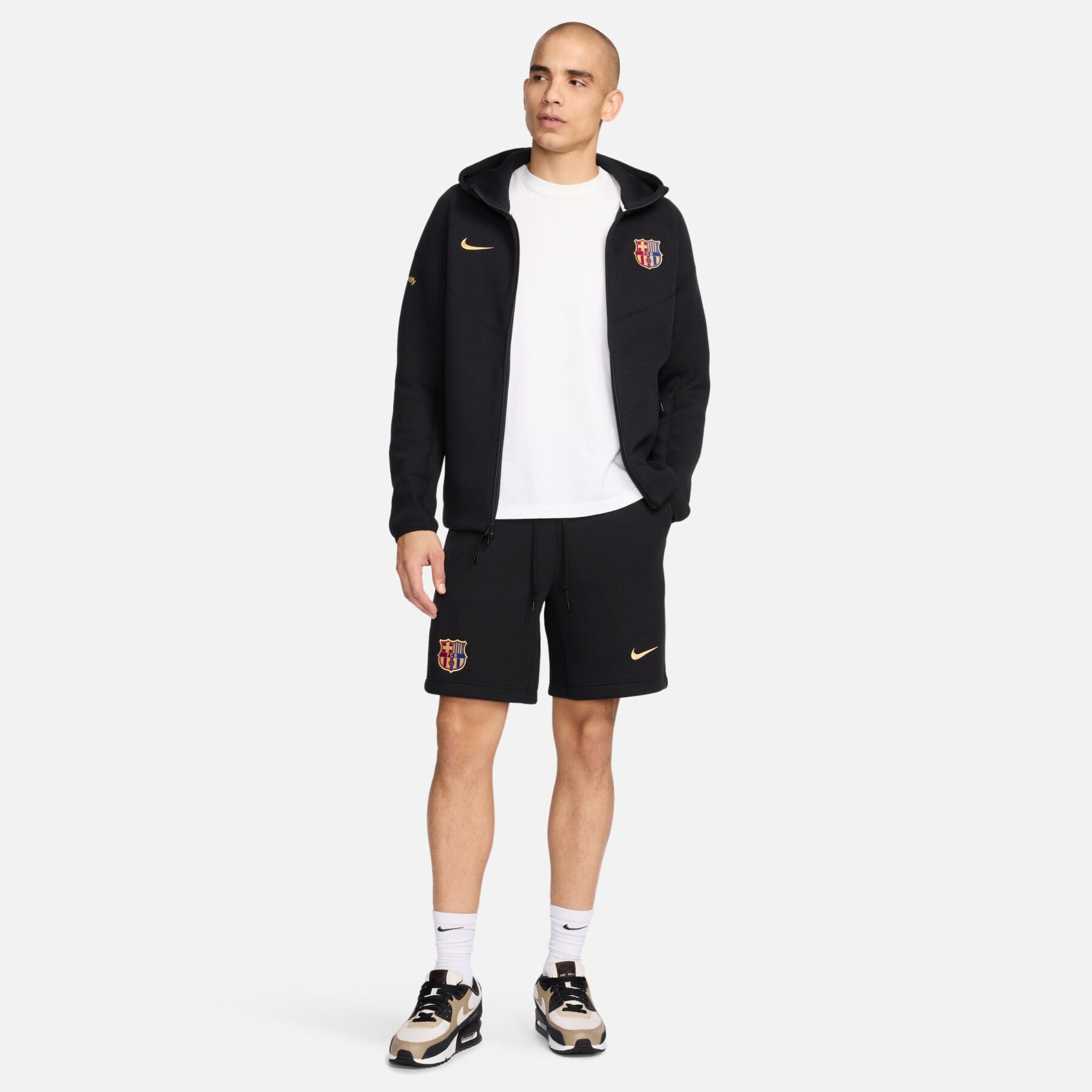 Мъжки къс панталон Nike F.C. Barcelona Tech Fleece Shorts - Airhouse