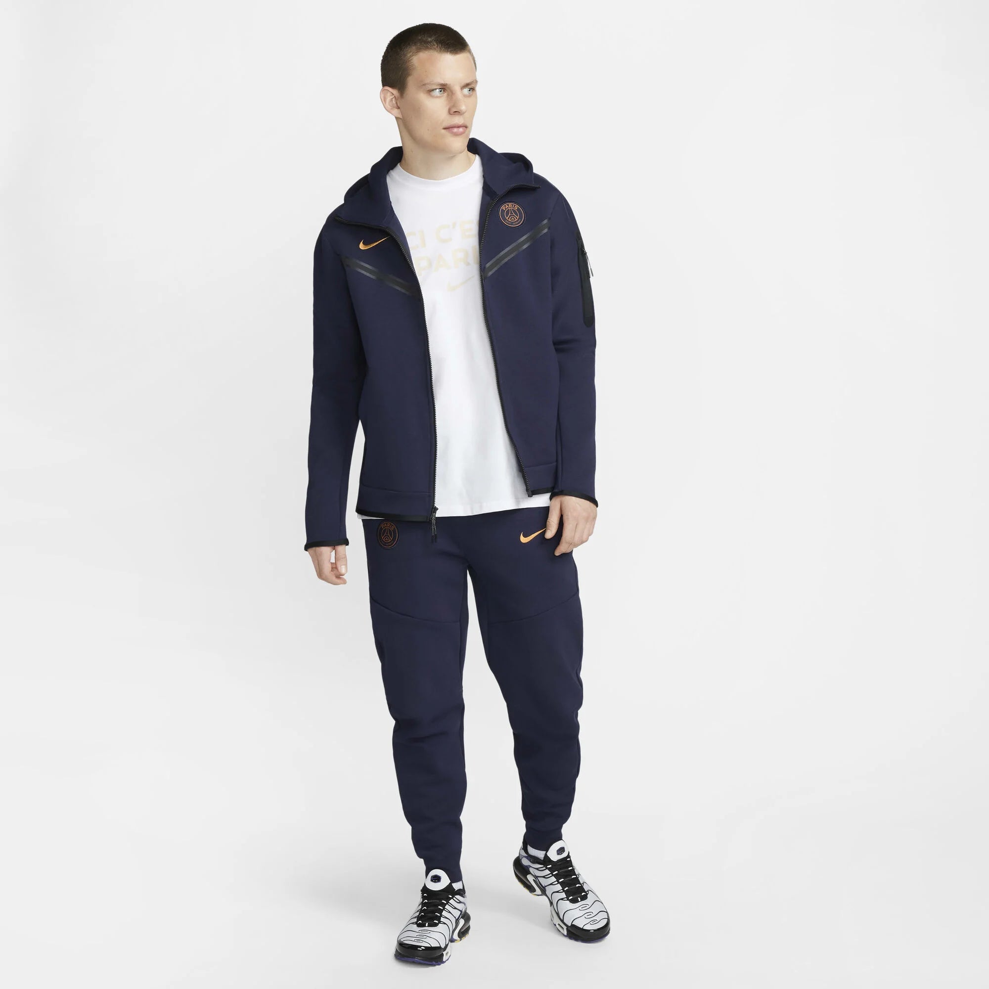 Мъжко худи Nike PSG Tech Fleece Hoodie - Airhouse