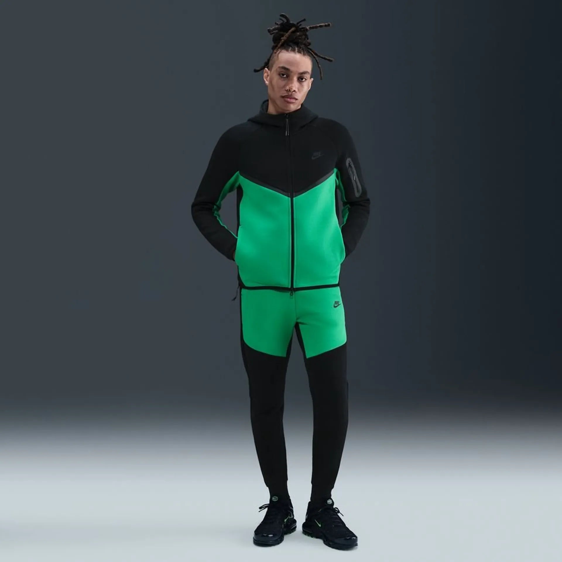 Мъжко худи Nike Tech Fleece Windrunner Hoodie - Airhouse