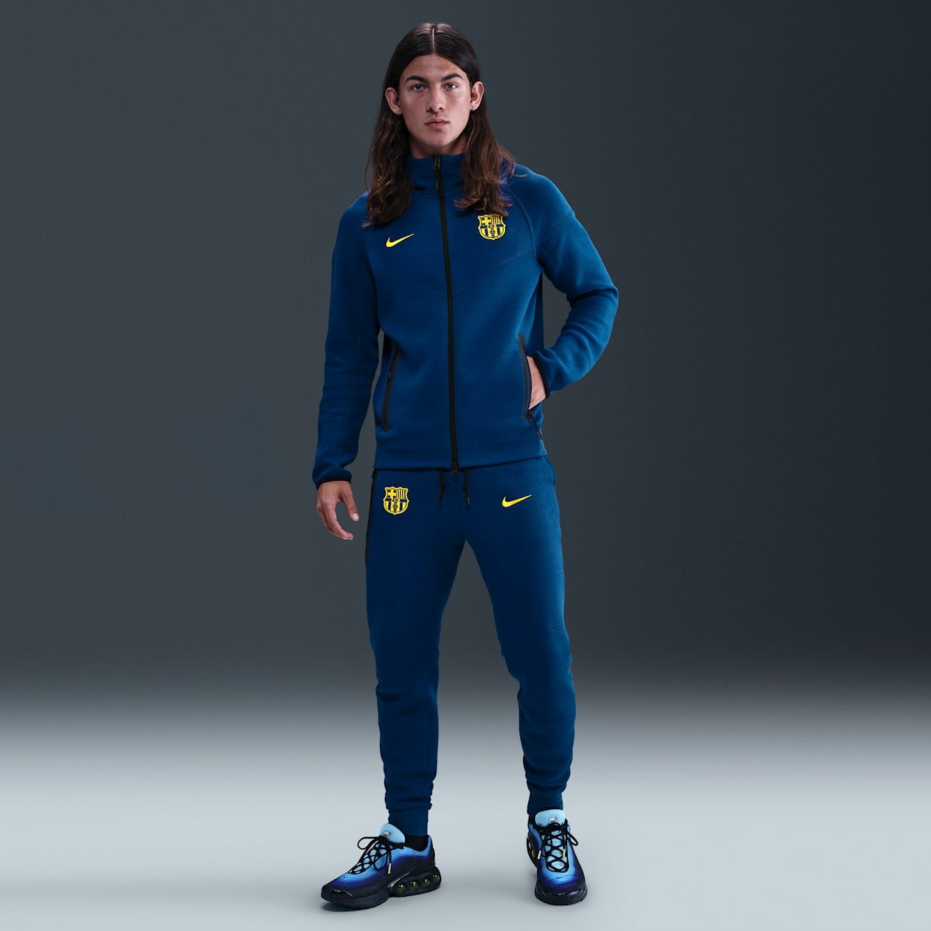 Мъжко яке Nike F.C. Barcelona Football Jacket - Airhouse