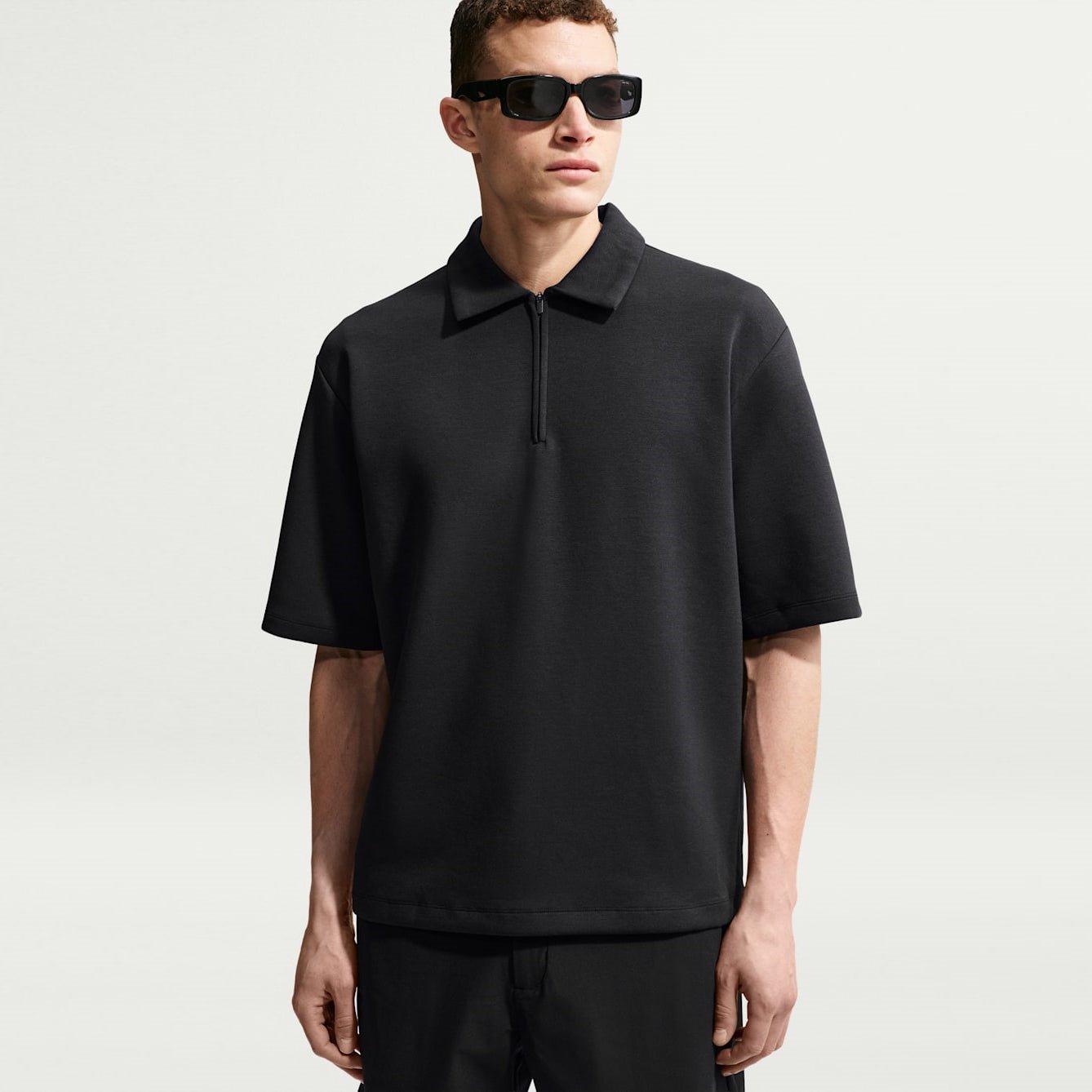 Мъжка поло тениска Nike 24.7 ImpossiblySoft Dri-FIT 1/4-Zip Polo IF2908-010