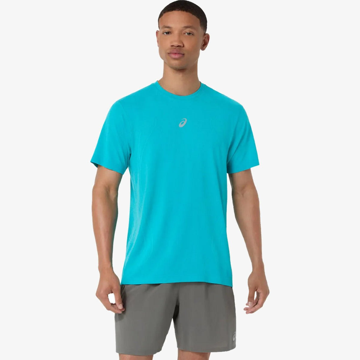 Мъжка тениска Asics Road Seamless Top - 2011D355-405
