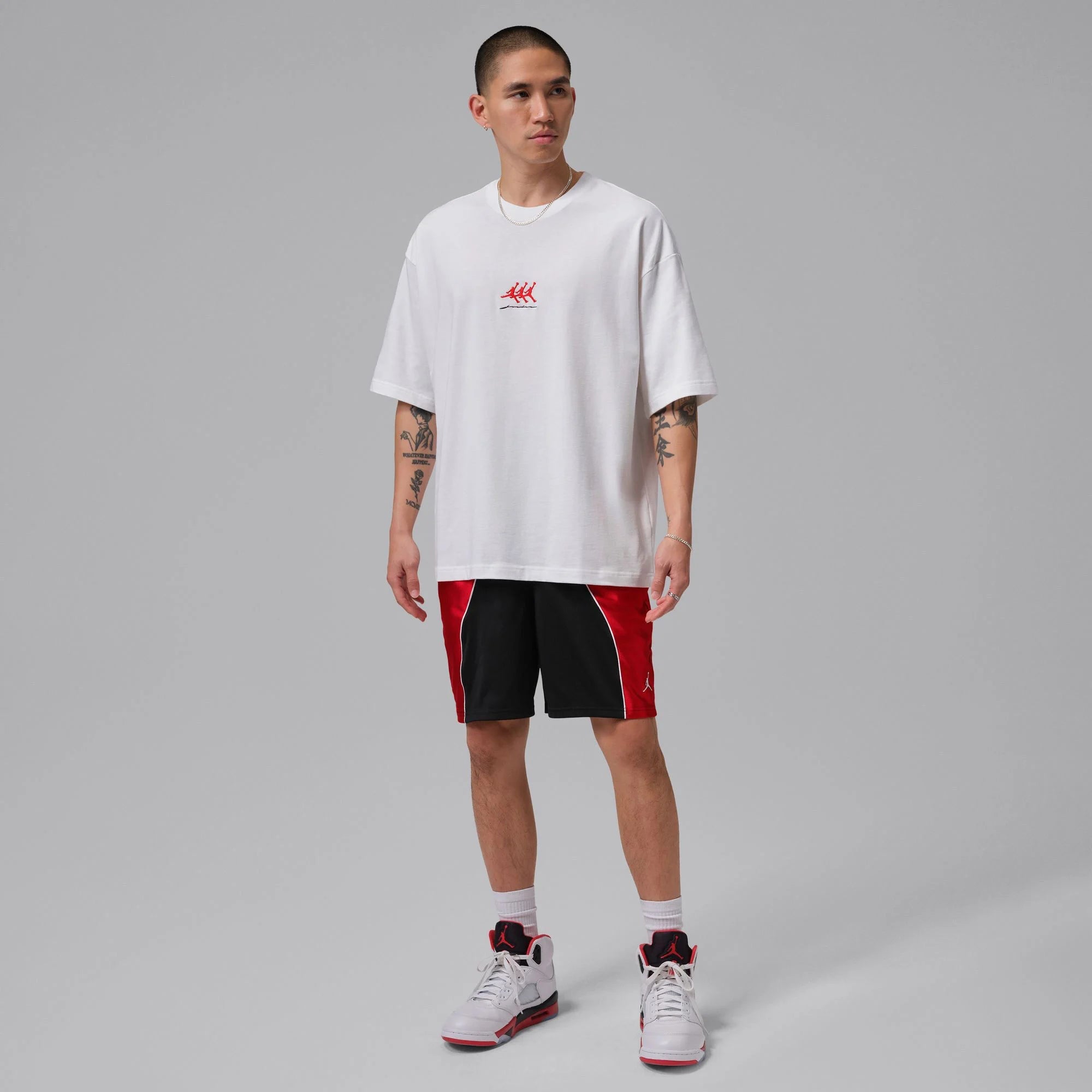 Мъжка тениска Jordan Flight Oversized Graphic T-Shirt - IF3133-100 модел отпред