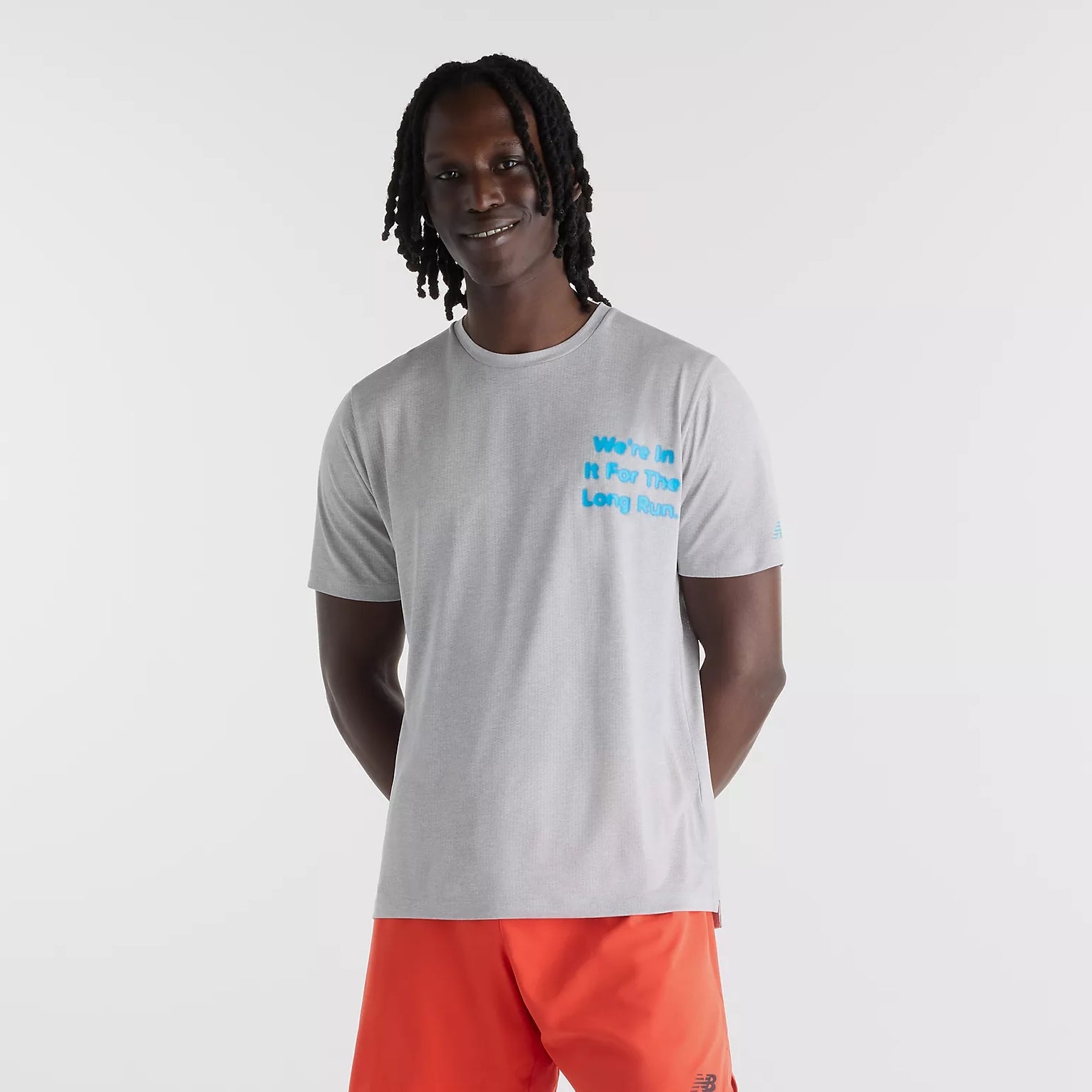 Мъжка тениска New Balance RC Essential Graphic T-Shirt - MT62Z9ZRAG