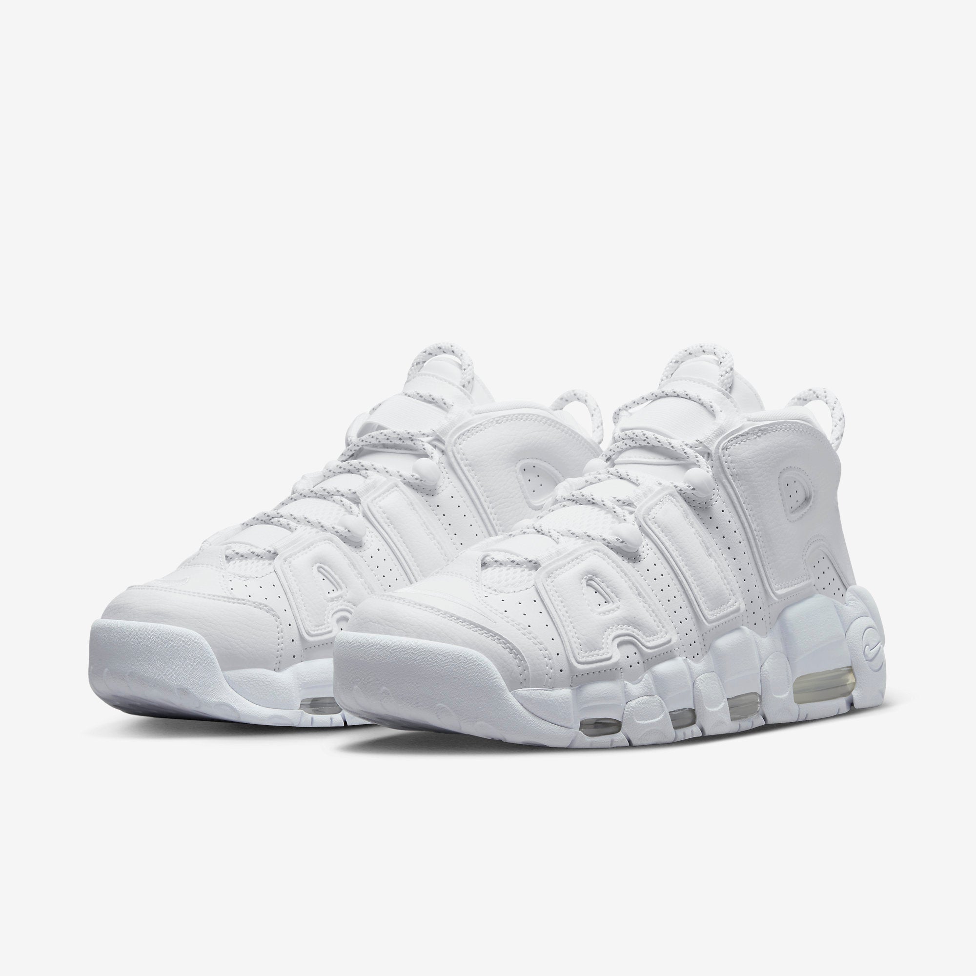 Мъжки кецове Nike Air More Uptempo "Triple White" - Airhouse