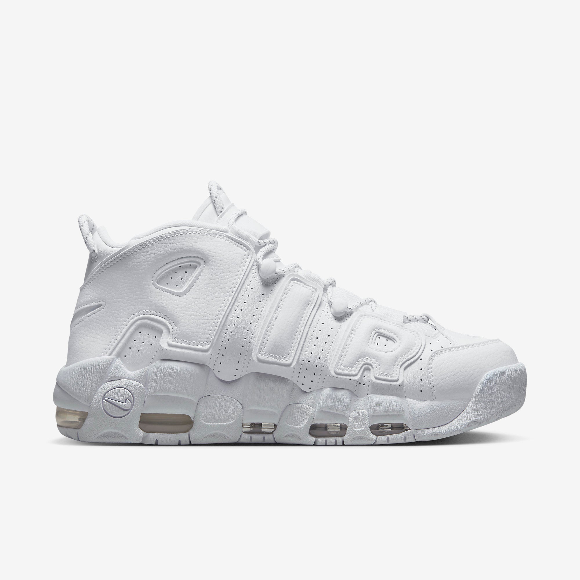 Мъжки кецове Nike Air More Uptempo "Triple White" - Airhouse