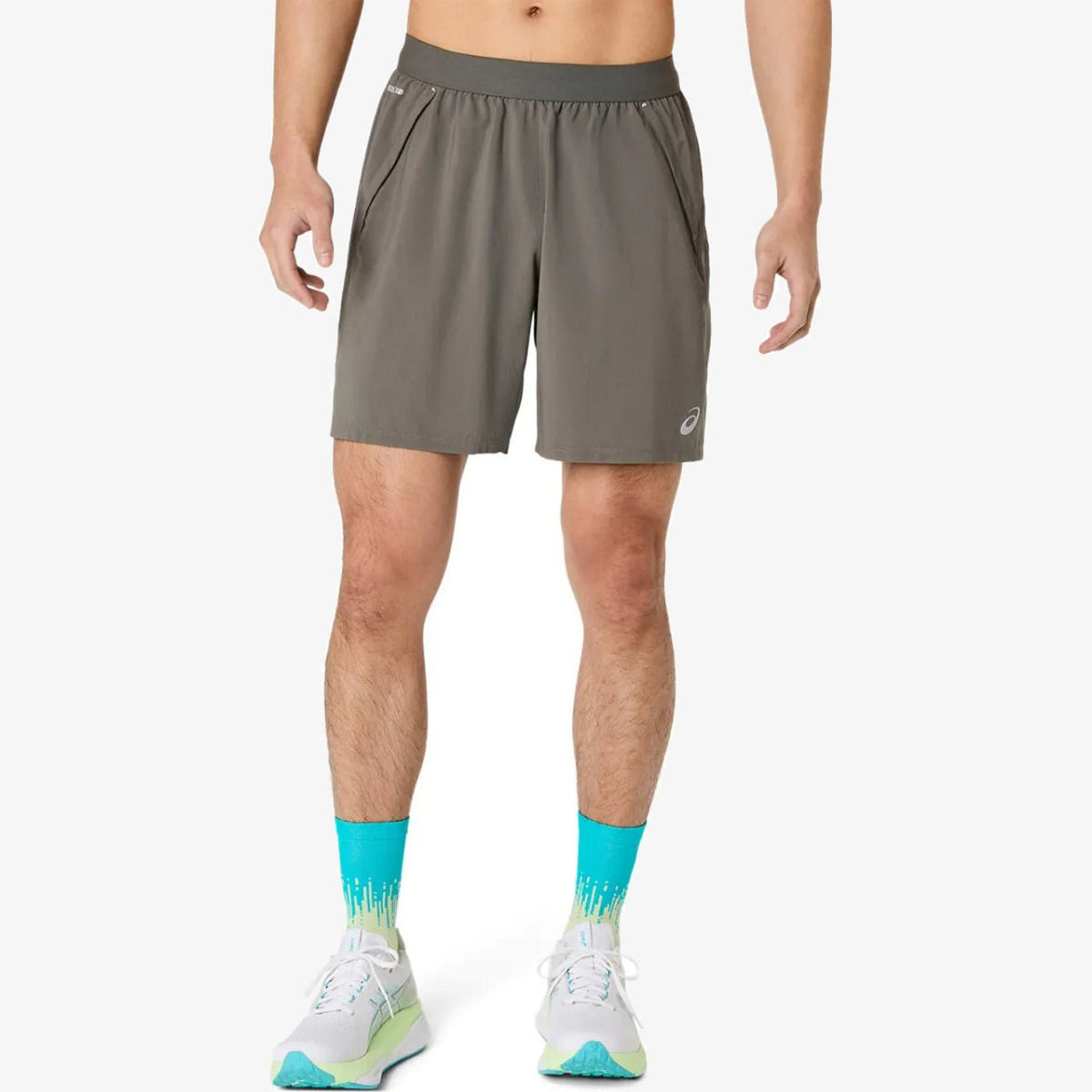 Мъжки къс панталон Asics Road 2n1 7in Shorts - 2011D246-020