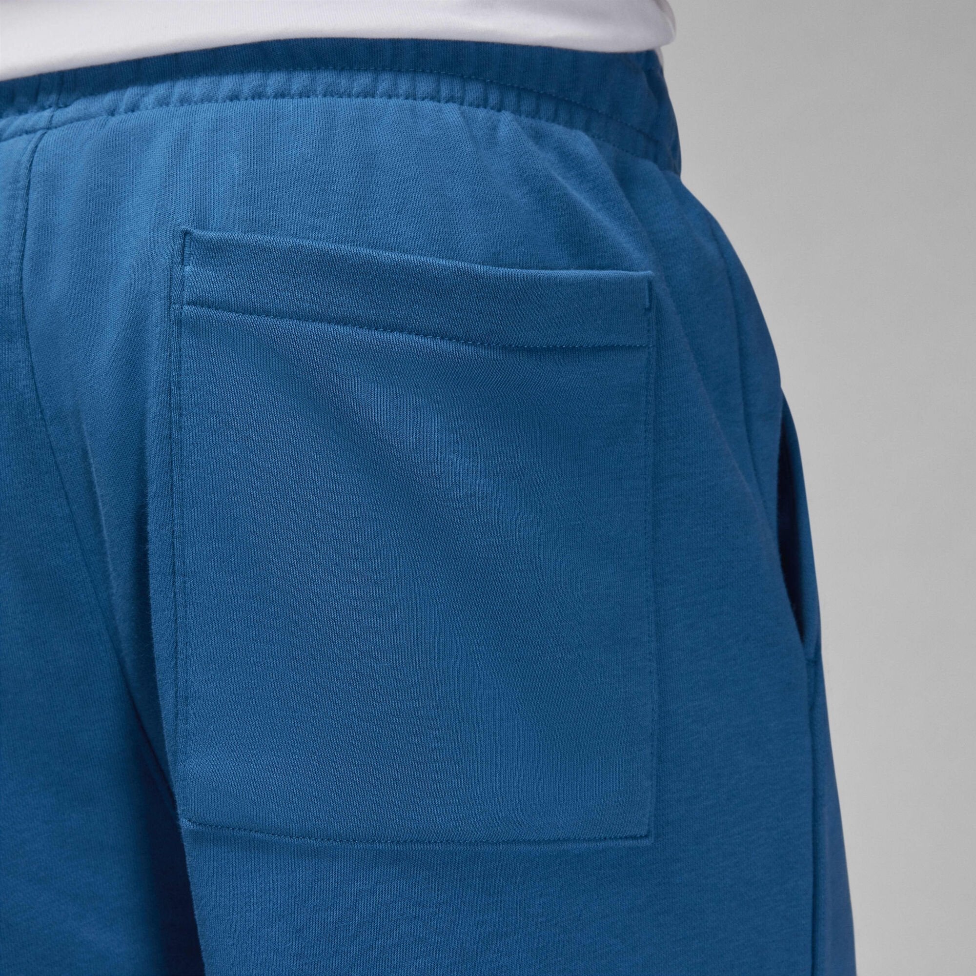 Мъжки къс панталон Jordan Essentials Loopback Fleece Shorts - FQ4534-457 детайл джоб отзад